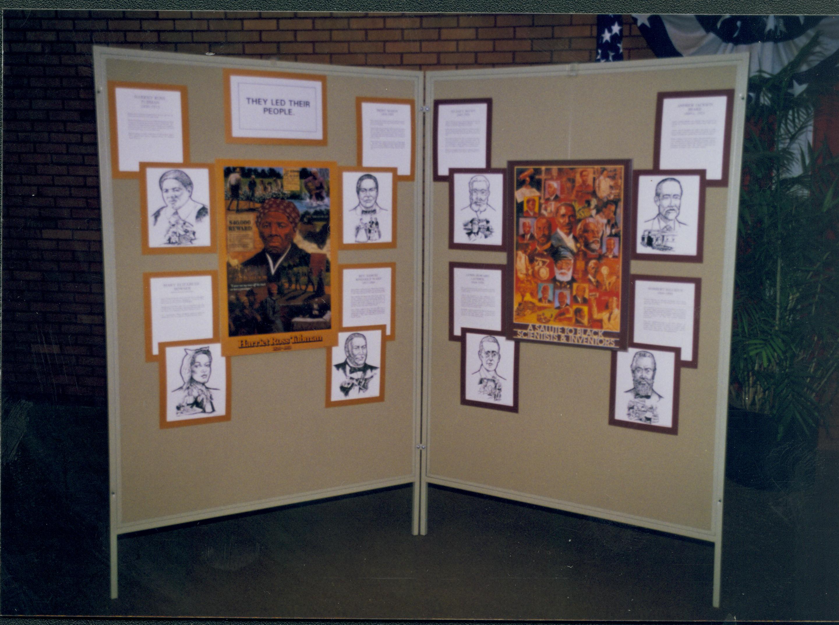 NA Lincoln Home NHS, Black History Month 1995 exhibit