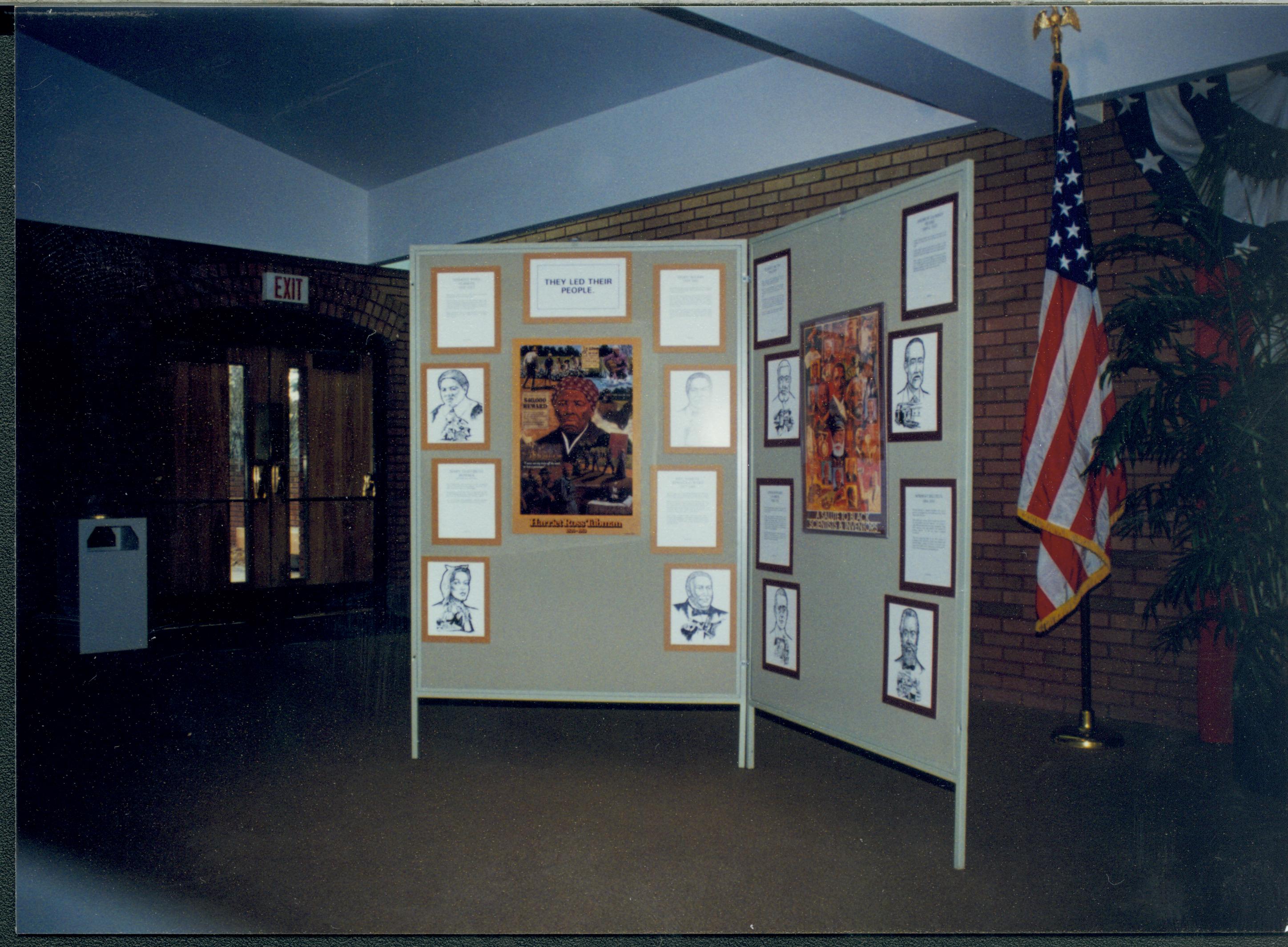NA Lincoln Home NHS, Black History Month 1995 exhibit