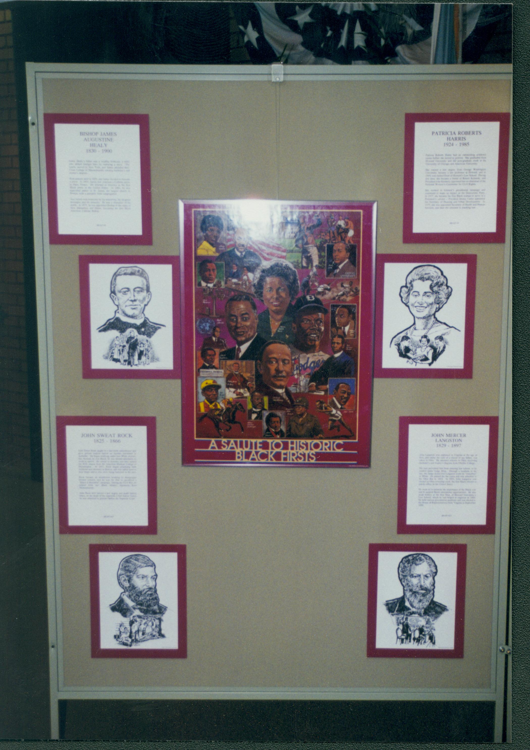 NA Lincoln Home NHS, Black History Month 1995 exhibit