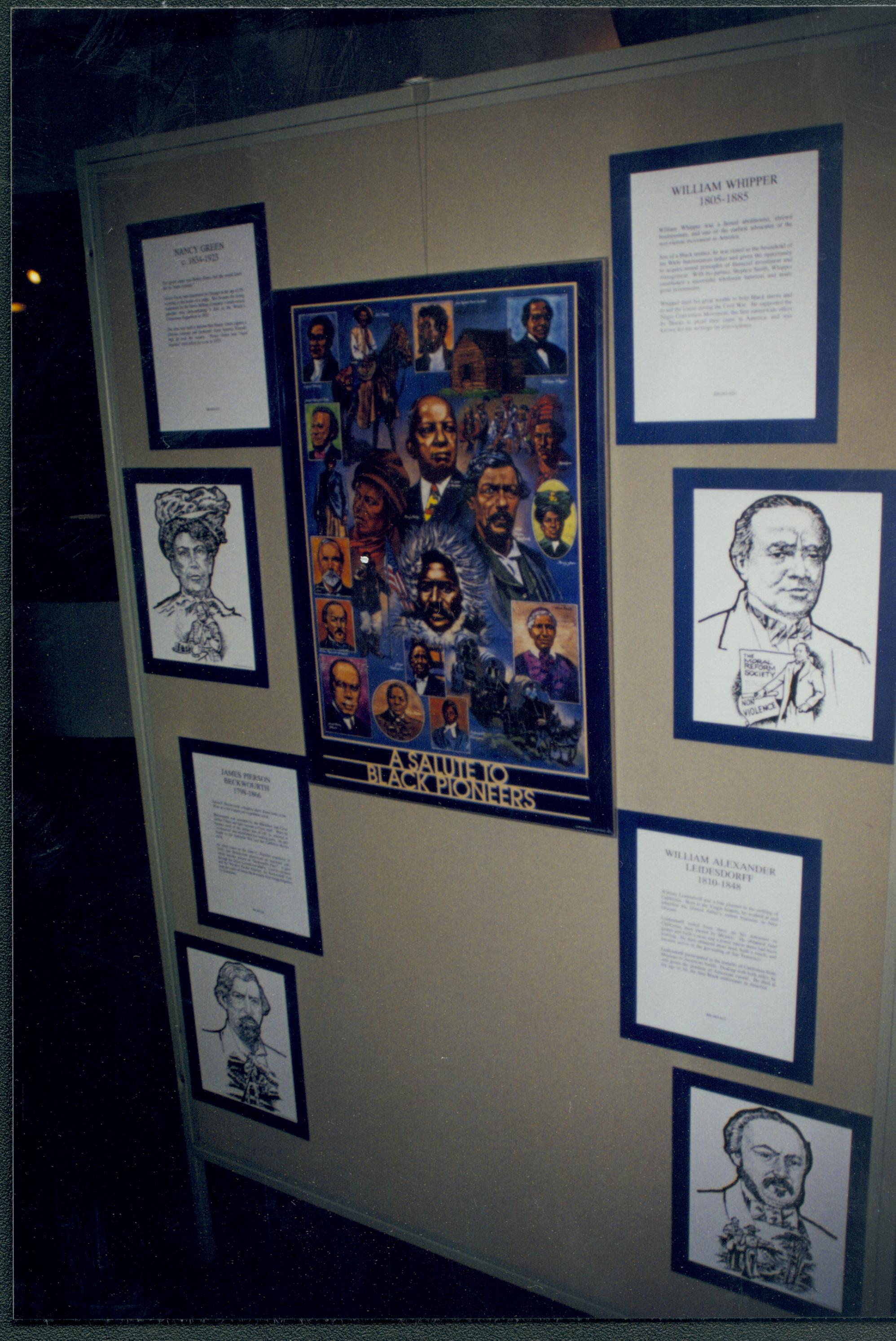 NA Lincoln Home NHS, Black History Month 1995 exhibit