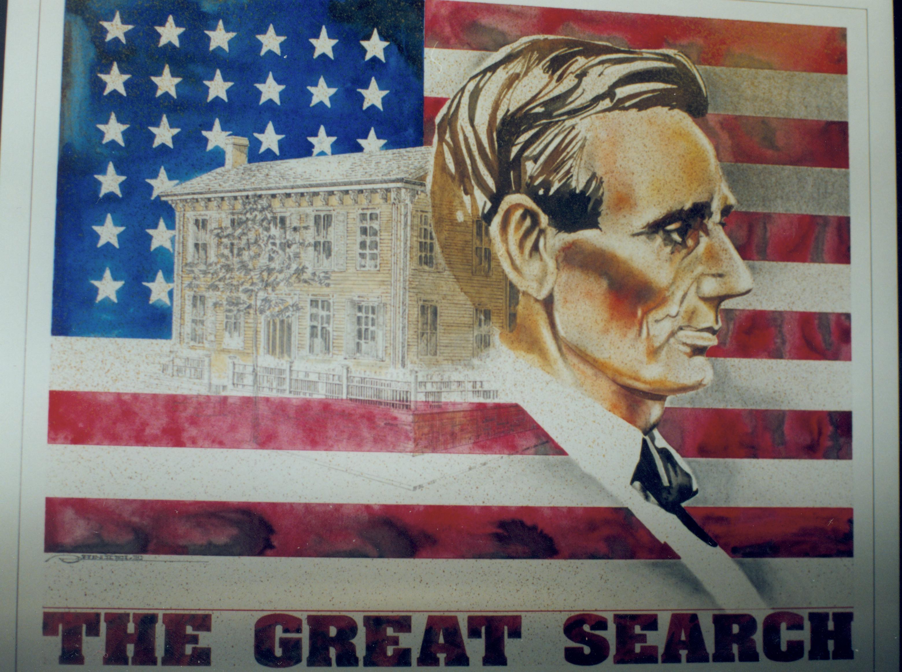 NA Lincoln Home NHS, The Great Search exhibit, The Great Search, ceremony