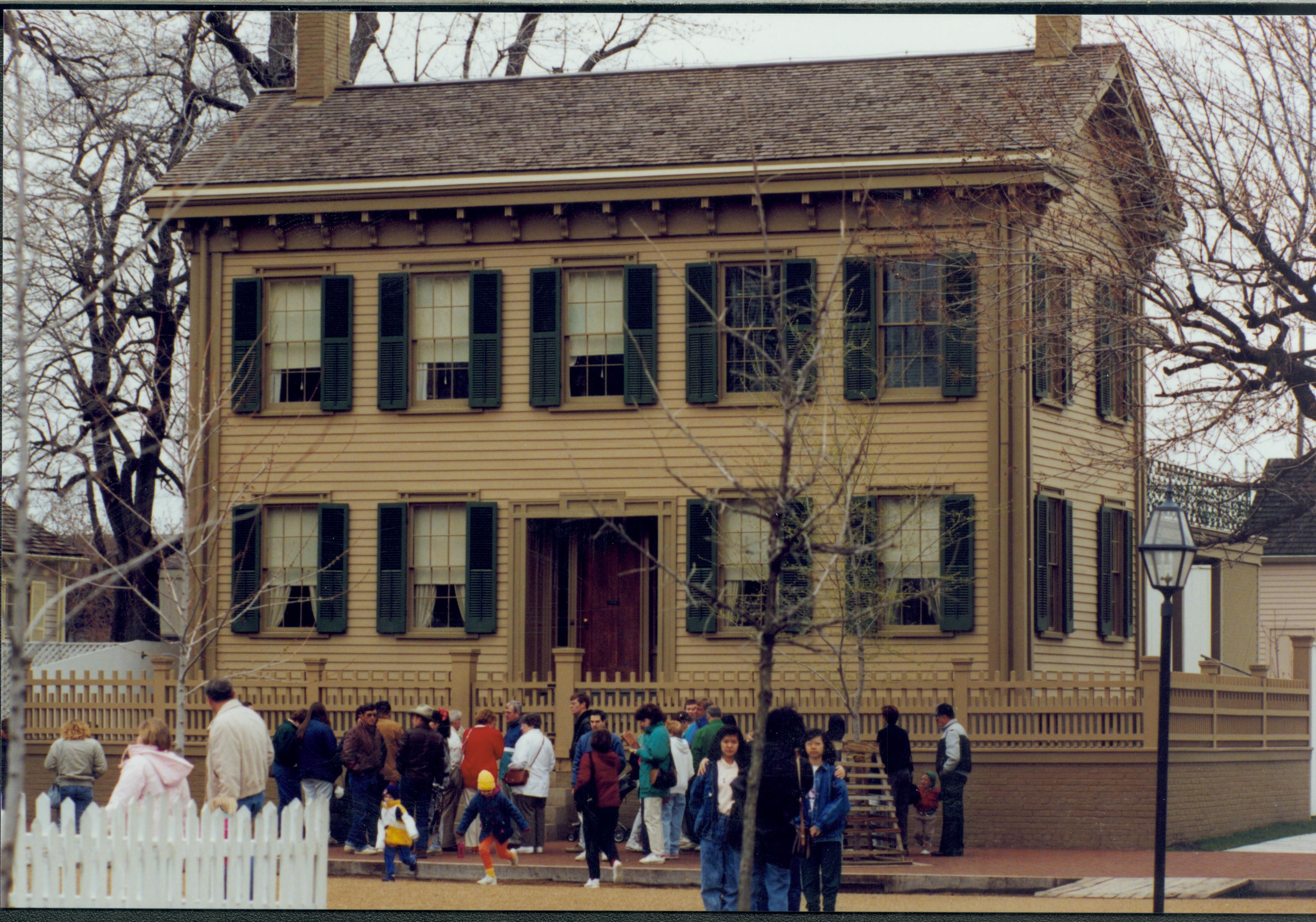 Lincoln Home NHS, Nation Mourns, 2211 exhibit, mourns