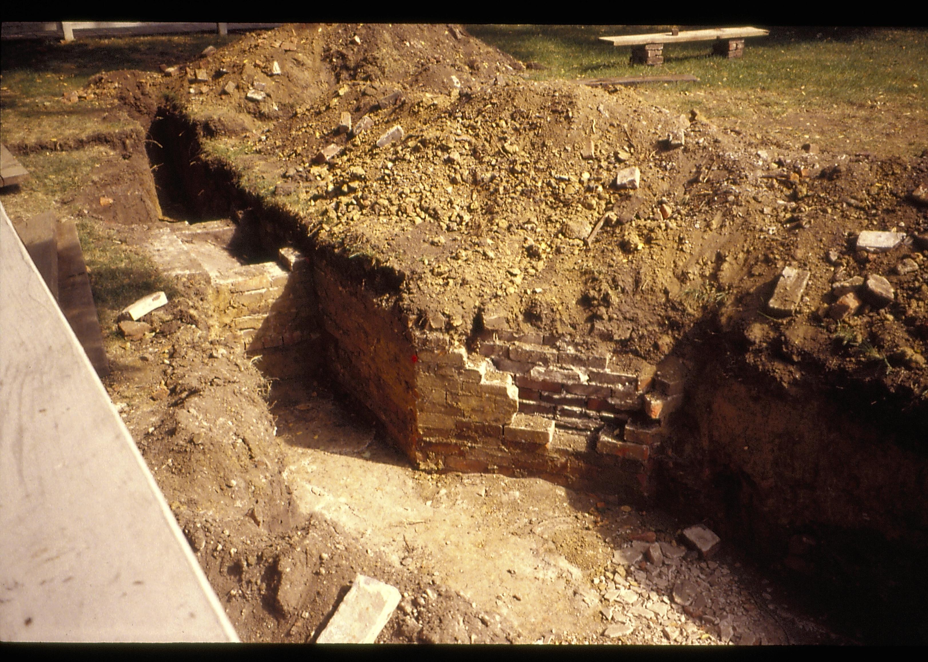 2 See also: Maintenance - Corneau House Electrical Lines 1984 - Maint. Photos Corneau, House, archeaology, dig