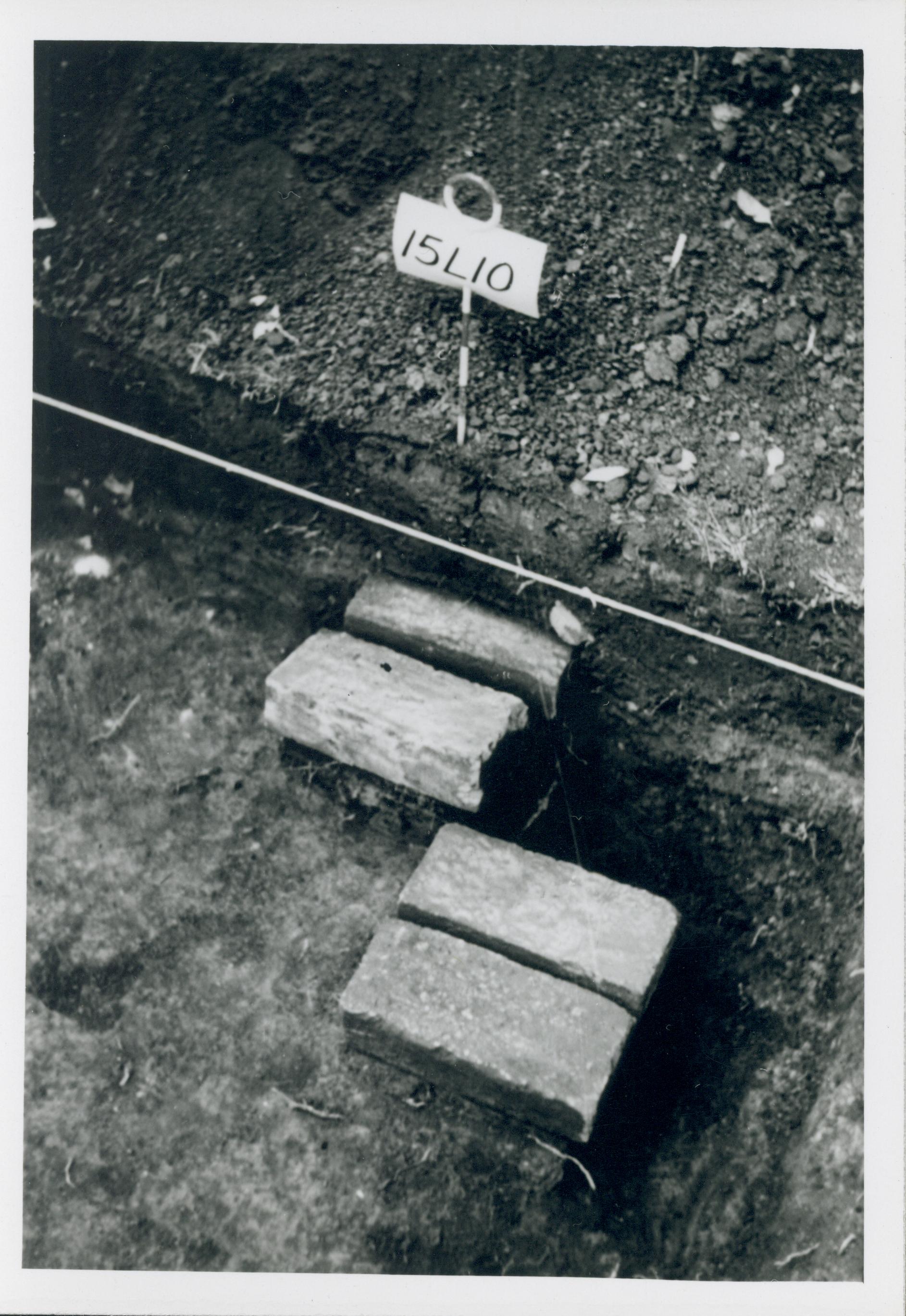 Richard Hagen 1950 - Archaeological excavation of Lincoln backyard Lincoln, Home, excavation, archaeology, Hagen