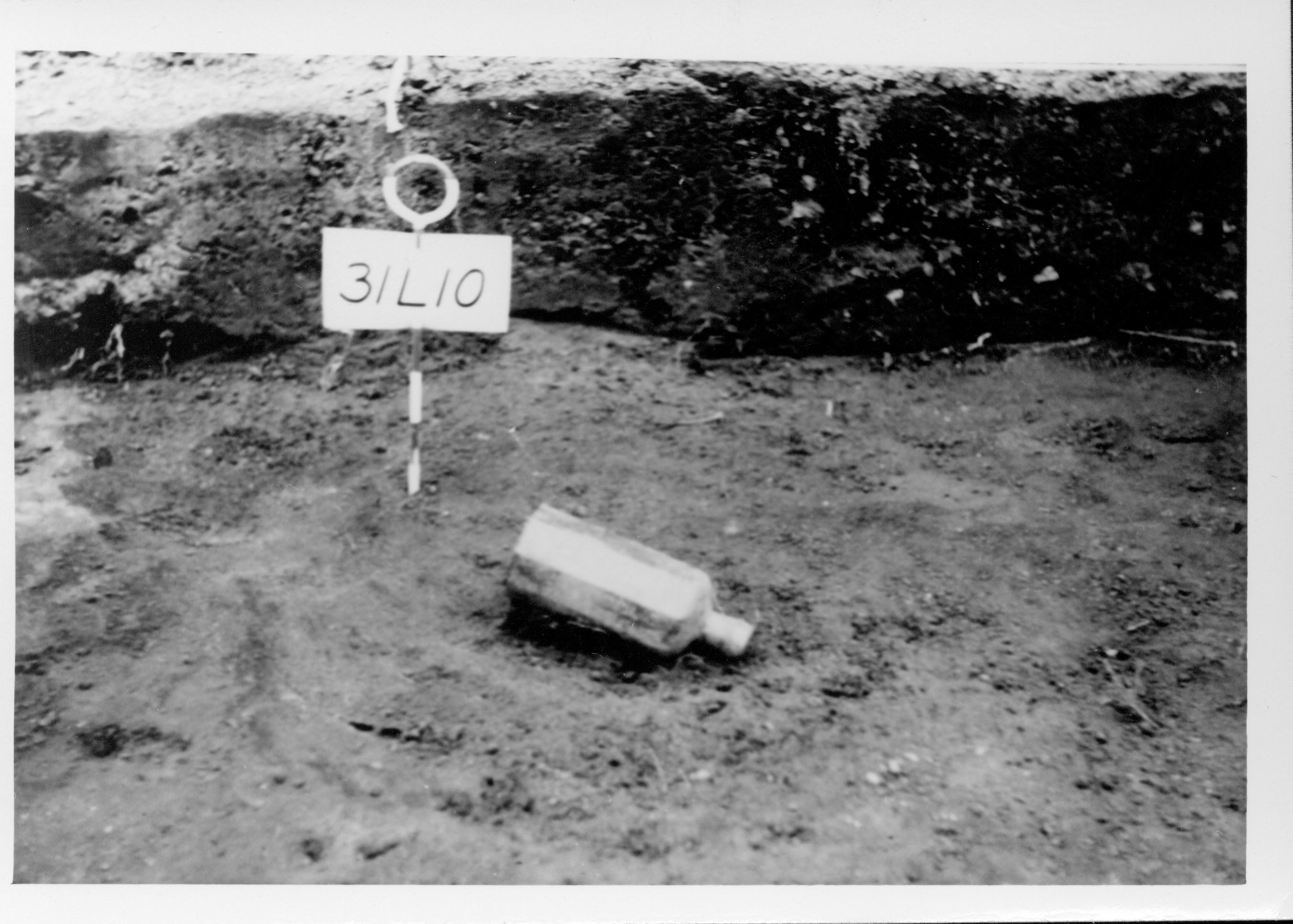 Richard Hagen 1950 - Archaeological excavation of Lincoln backyard Lincoln, Home, excavation, archaeology, Hagen