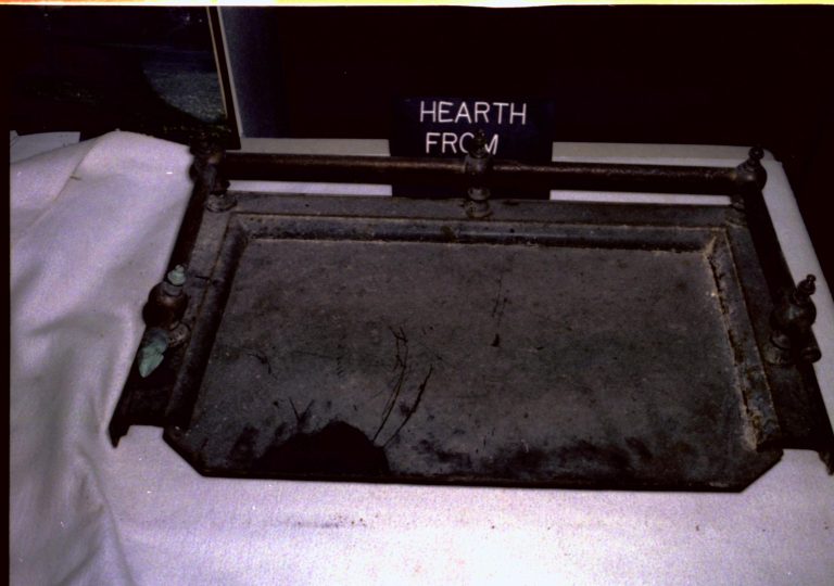 Dean House hearth Lincoln Home NHS- Dean House hearth Dean House, hearth