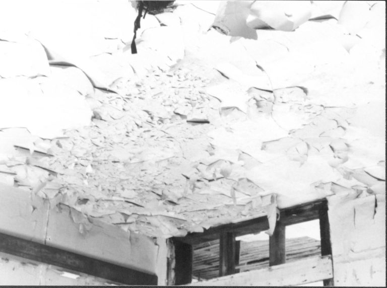 Dean House Lincoln Home NHS- Dean House pre-restoration, 14 Dean House, restoration