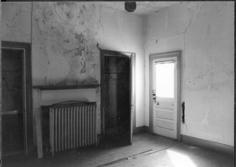 Dean House Lincoln Home NHS- Dean House pre-restoration, 24 Dean House, restoration