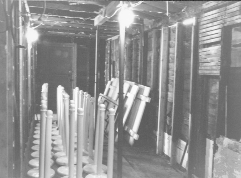 Dean House Lincoln Home NHS- Dean House pre-restoration, 9 Dean House, restoration