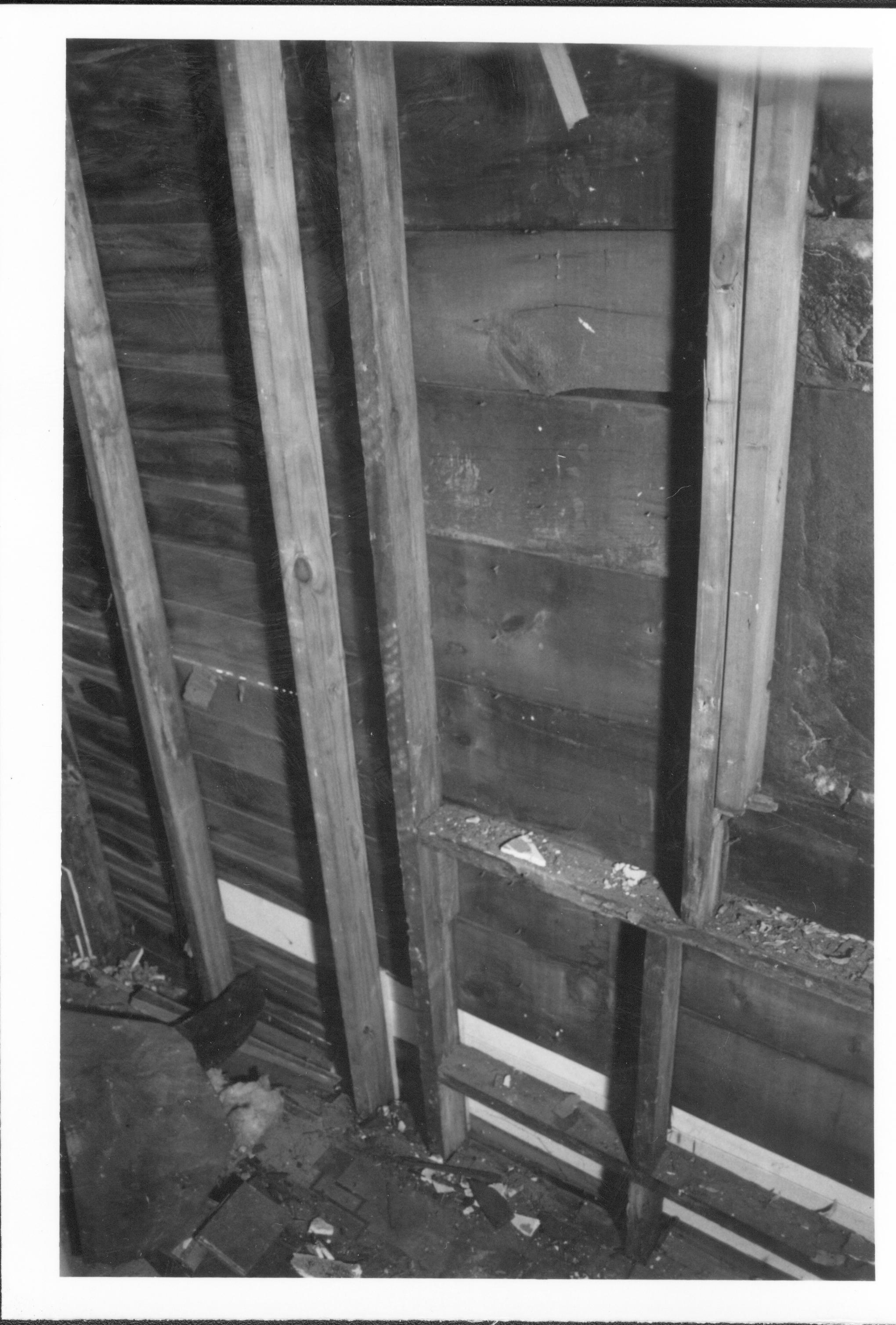 Dean House Lincoln Home NHS- Dean House structure study Dean House, structure, study