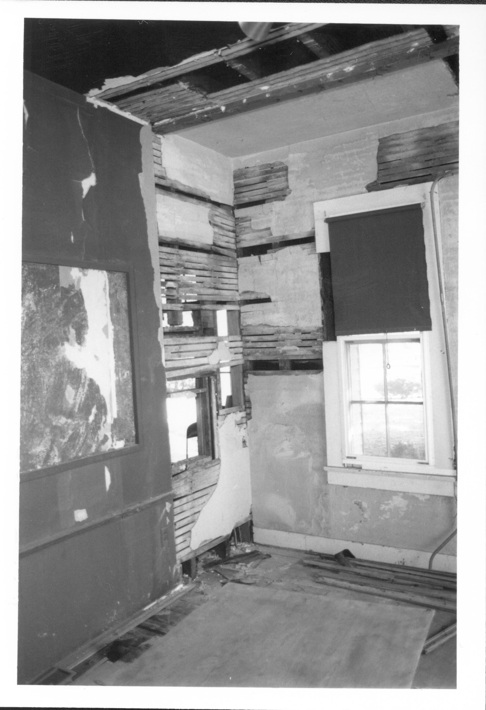 Dean House Lincoln Home NHS- Dean House structure study Dean House, structure, study