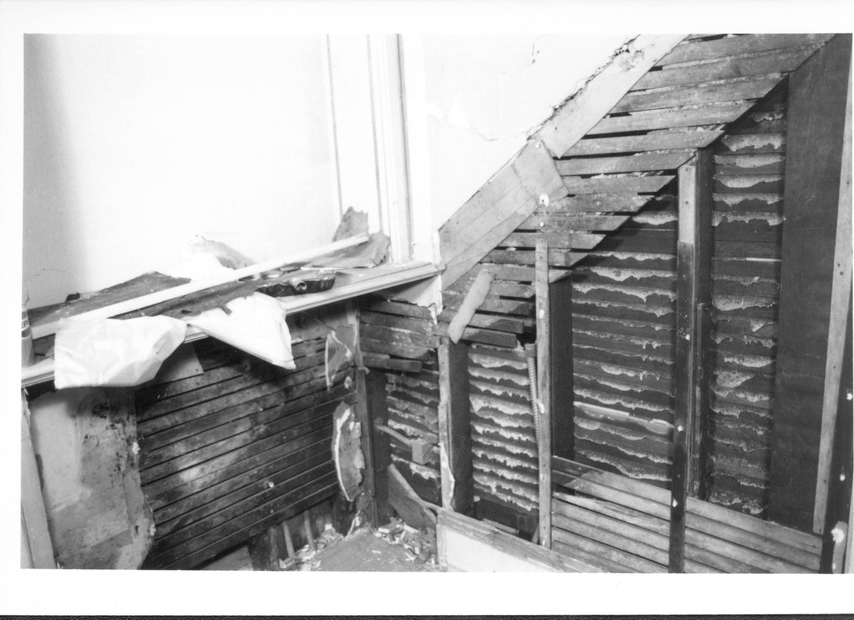 Dean House Lincoln Home NHS- Dean House structure study Dean House, structure, study
