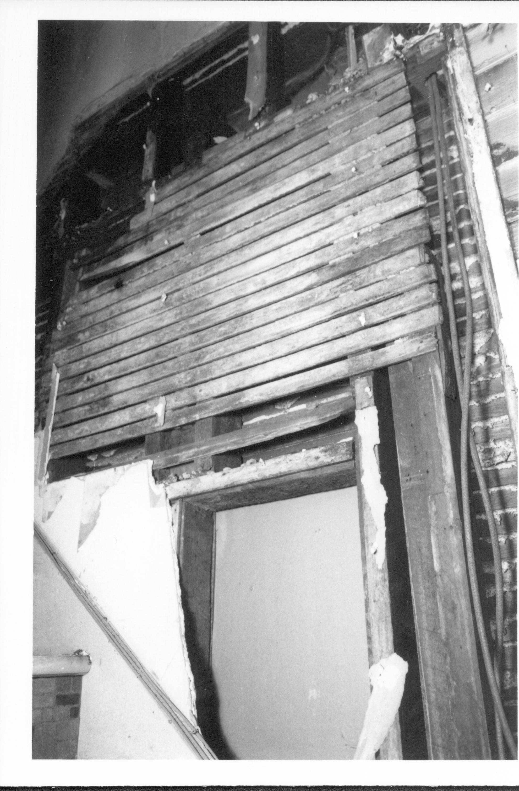 Dean House Lincoln Home NHS- Dean House structure study Dean House, structure, study