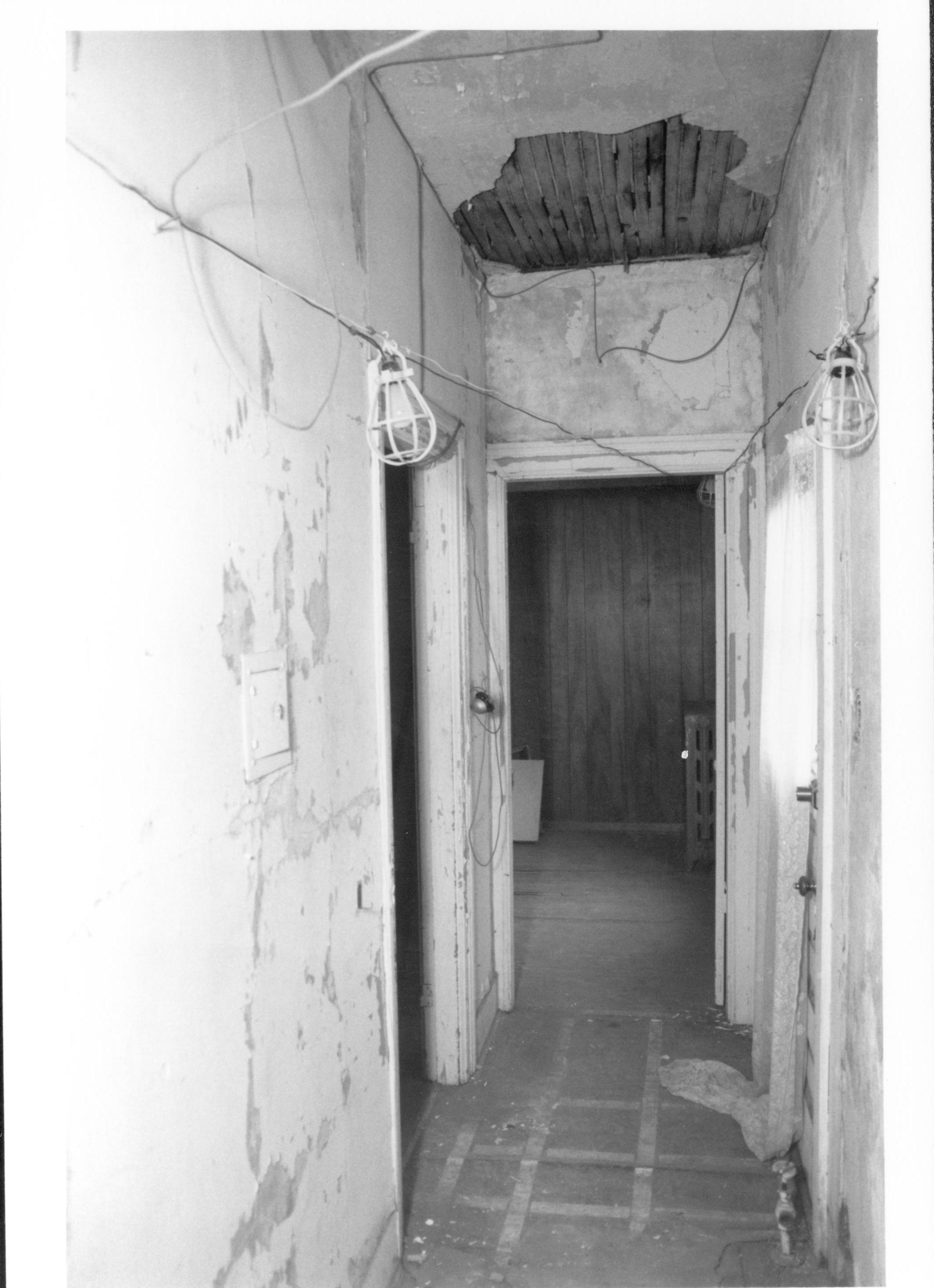 Dean House Lincoln Home NHS- Dean House structure study Dean House, structure, study