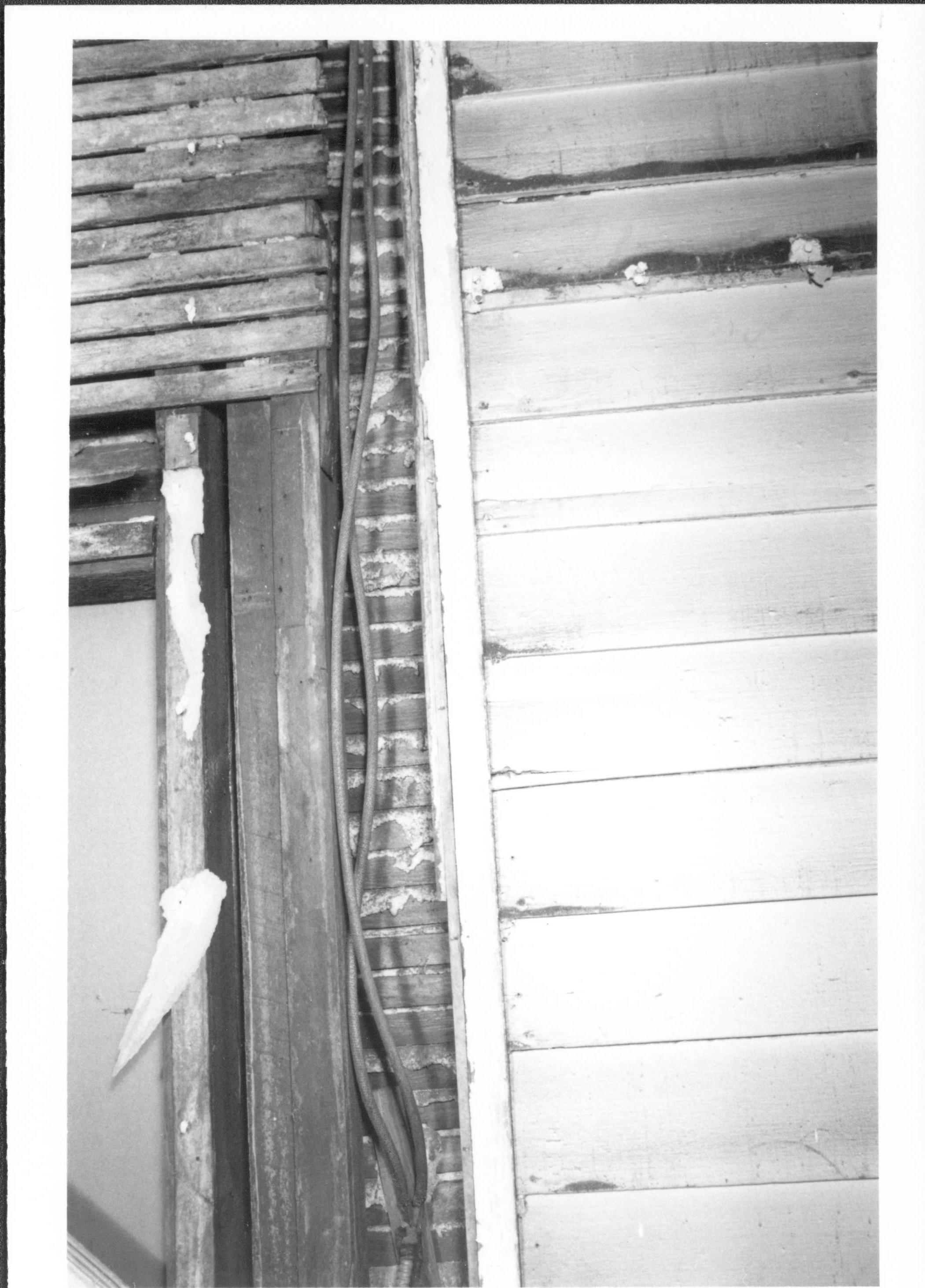 Dean House Lincoln Home NHS- Dean House structure study Dean House, structure, study