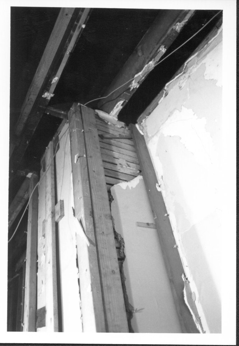 Dean House Lincoln Home NHS- Dean House structure study Dean House, structure, study
