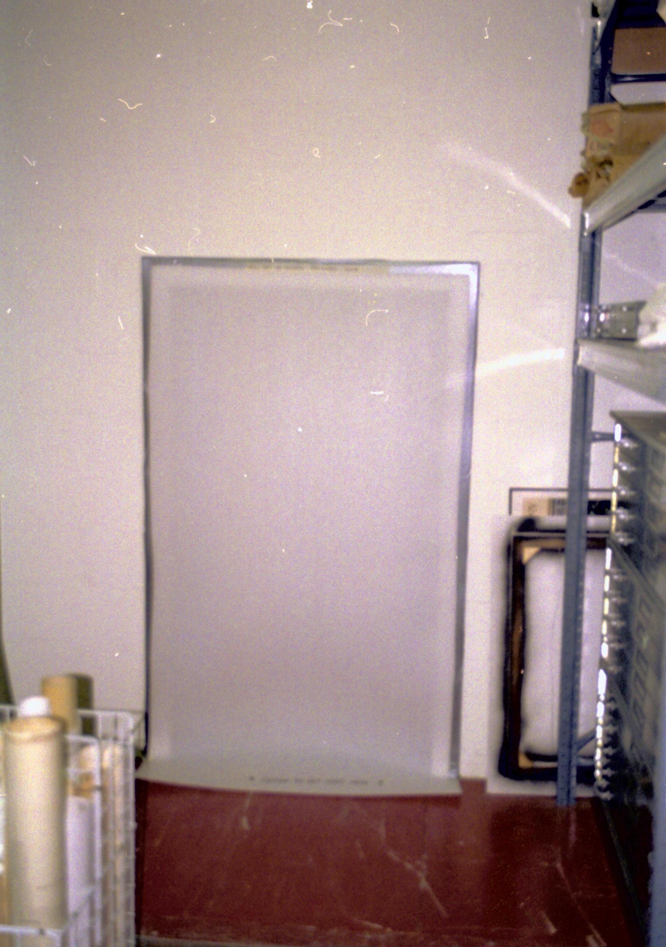 Dean House storage area Lincoln Home NHS- Dean House, Leaks in buildings, roll 1999-1, N17 Dean House, leaks