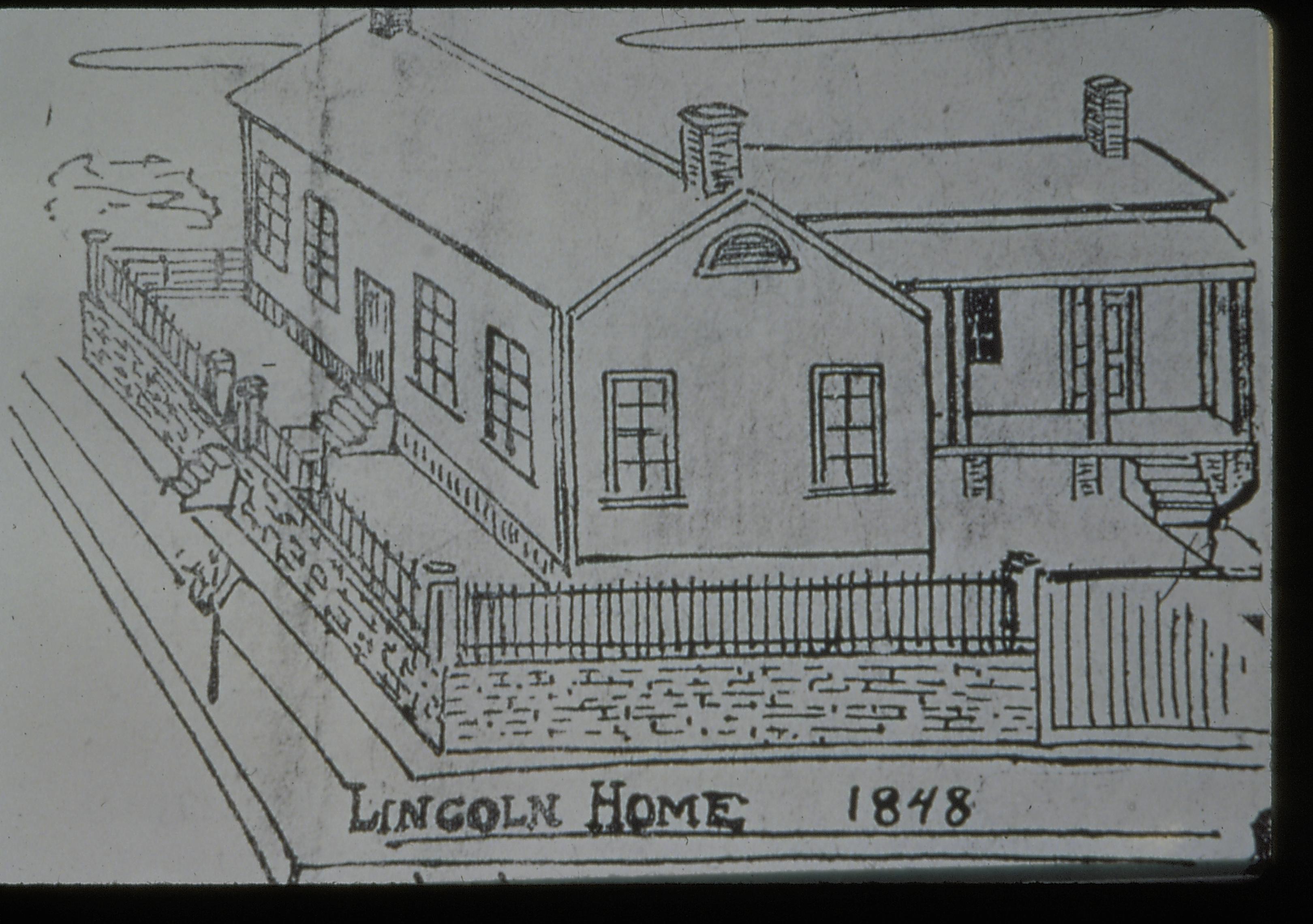 Lincoln Home 1848 Lincoln Home NHS- Dresser Cottage Dresser Cottage