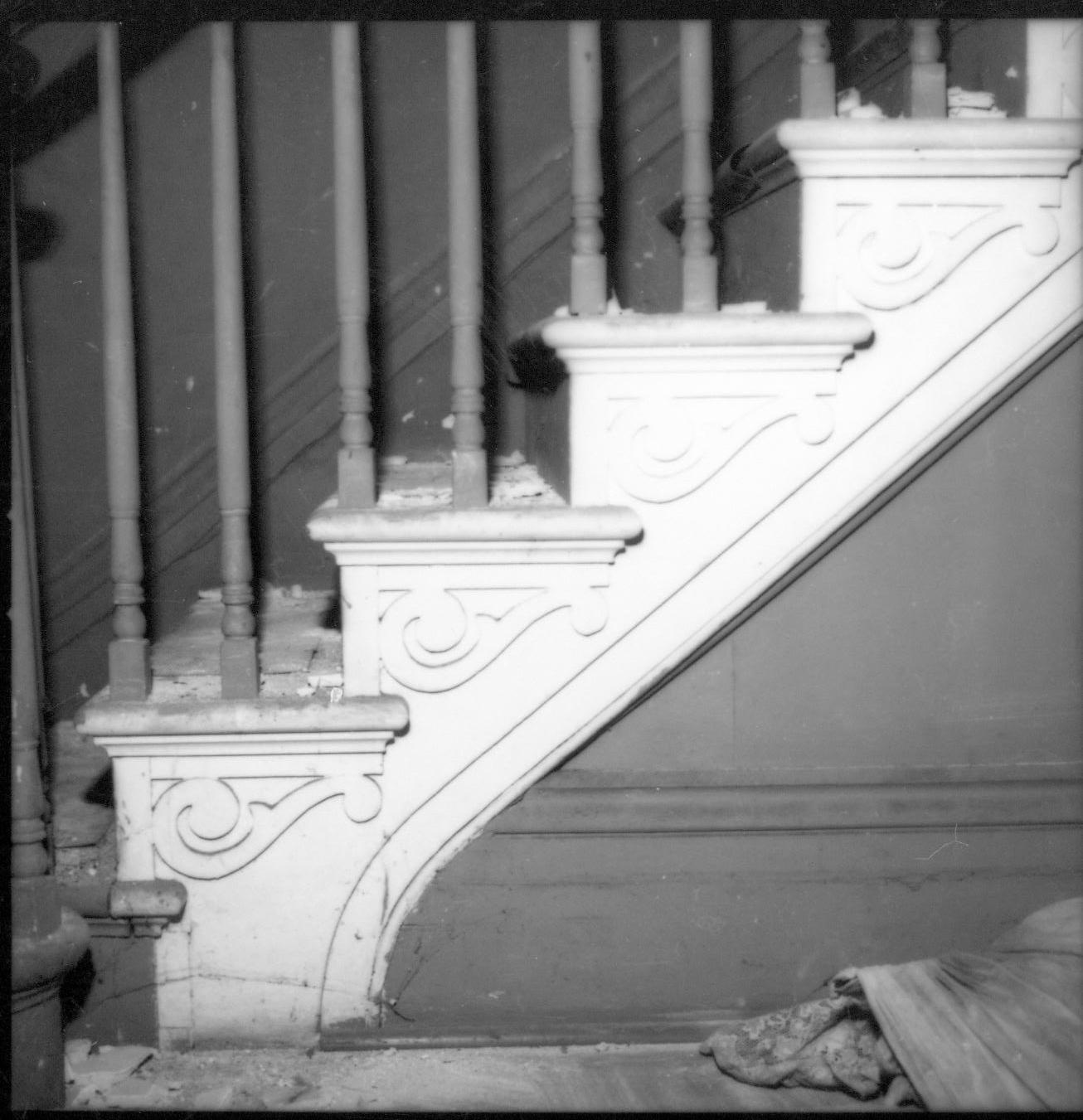 Dubois House Lincoln Home NHS- Dubois House, 6 Dubois House, stairs