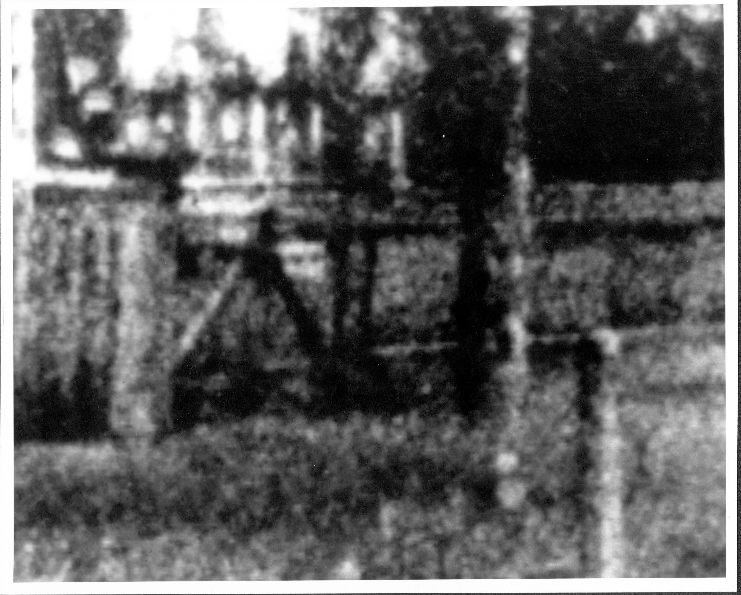 Dubois House, see if we can get more info out of right pickets Lincoln Home NHS- Dubois House, 5x7 blow-up Dubois House, fence