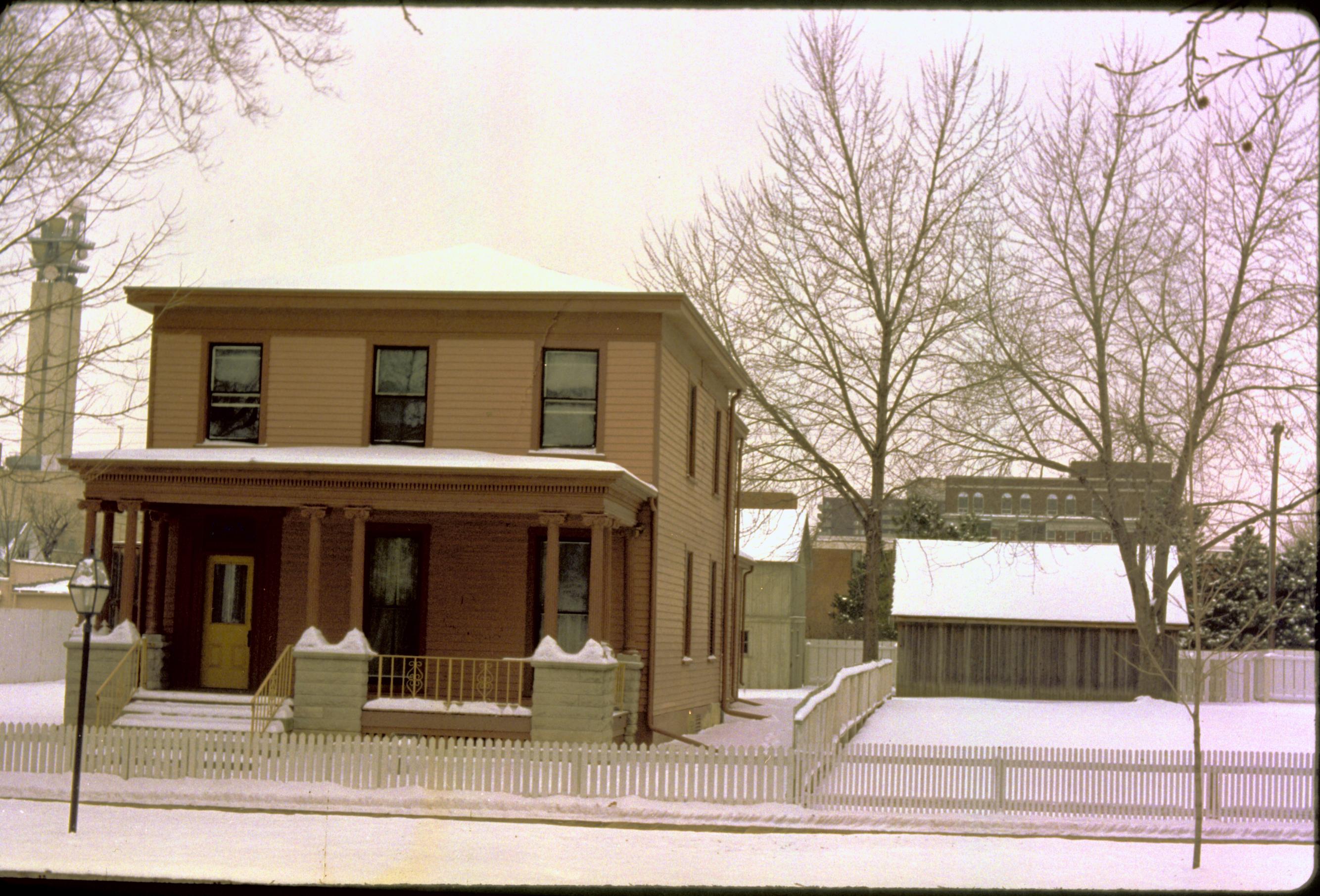 Dubois House Lincoln Home NHS- Dubois House HS-15 Dubiois House