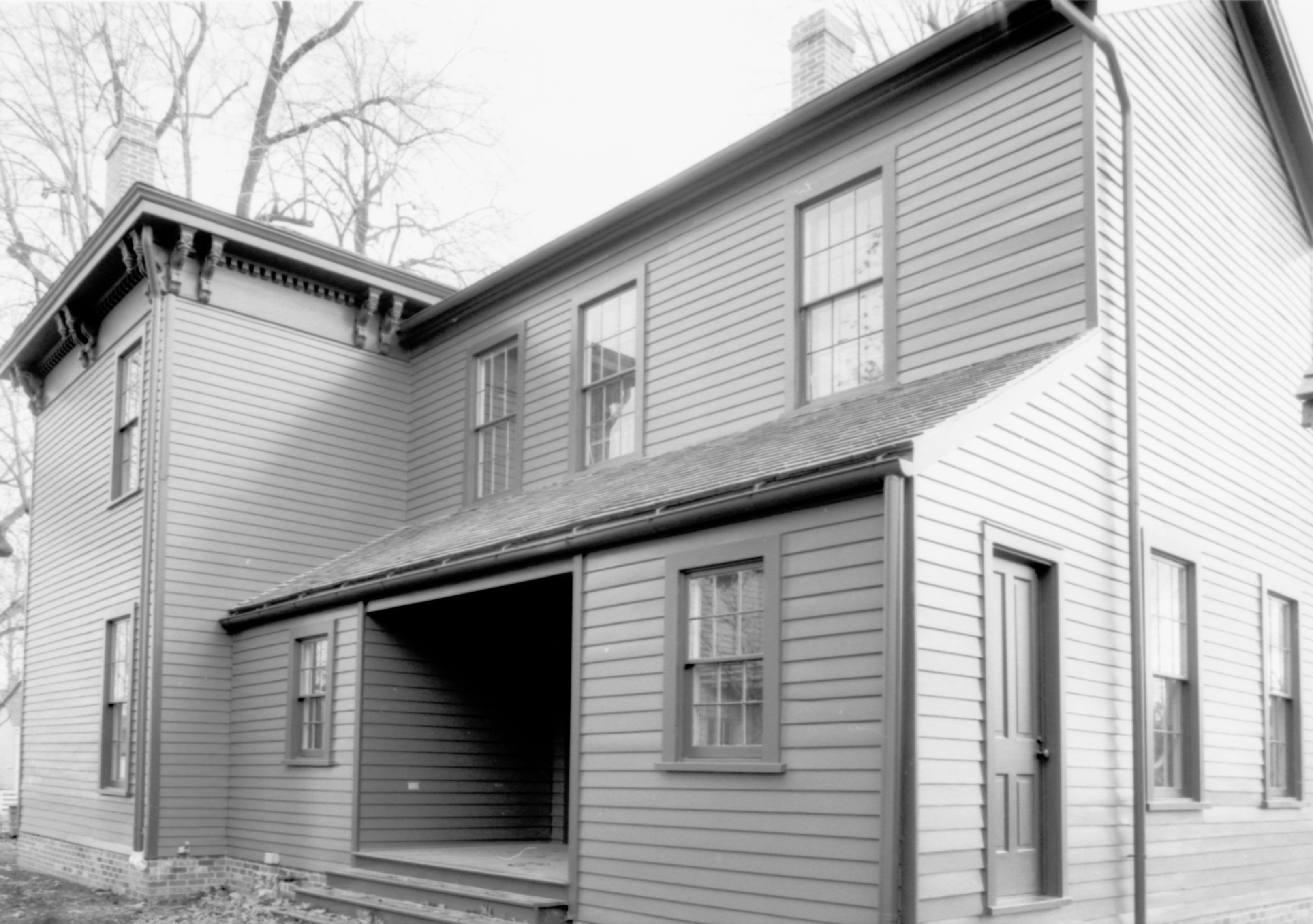 Dean House Lincoln Home NHS- Dubois House HS-15, Dubois, Arnold, and Dean House Dean House