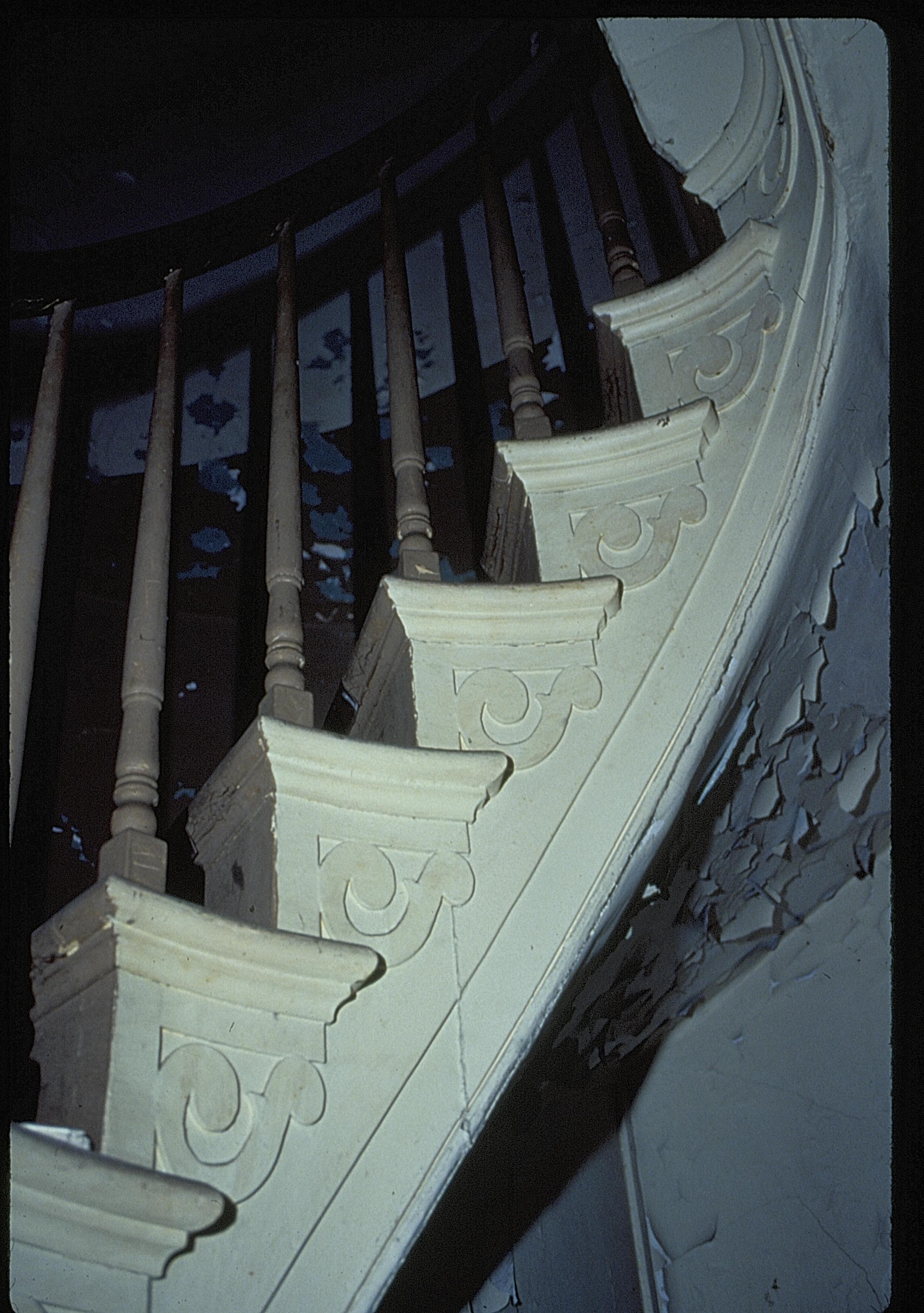 Dubois House Lincoln Home NHS- Dubois House, 146 Dubois House, stairs