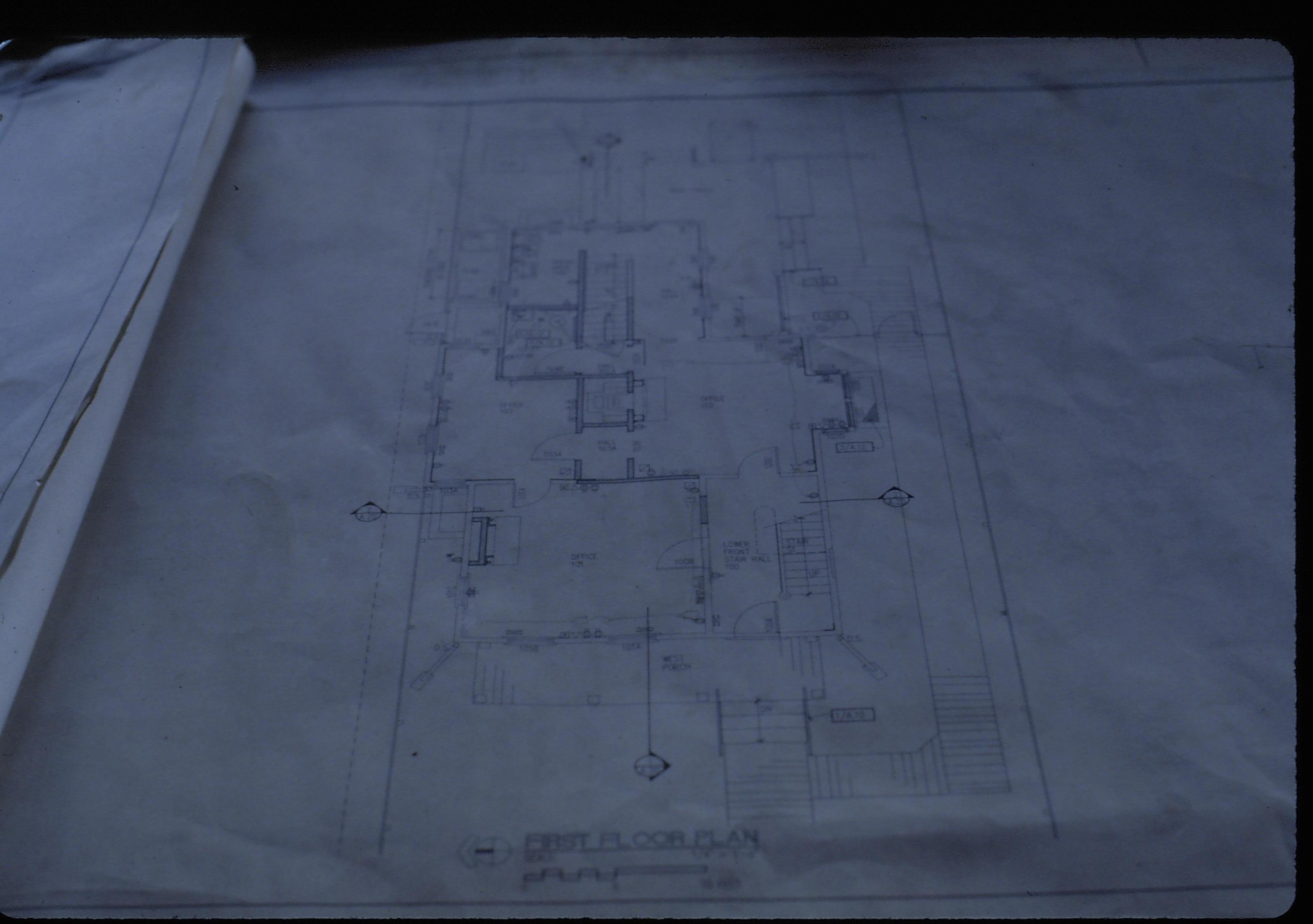 Dean House Lincoln Home NHS- Dean House, park documents, 5 Dean House, plan