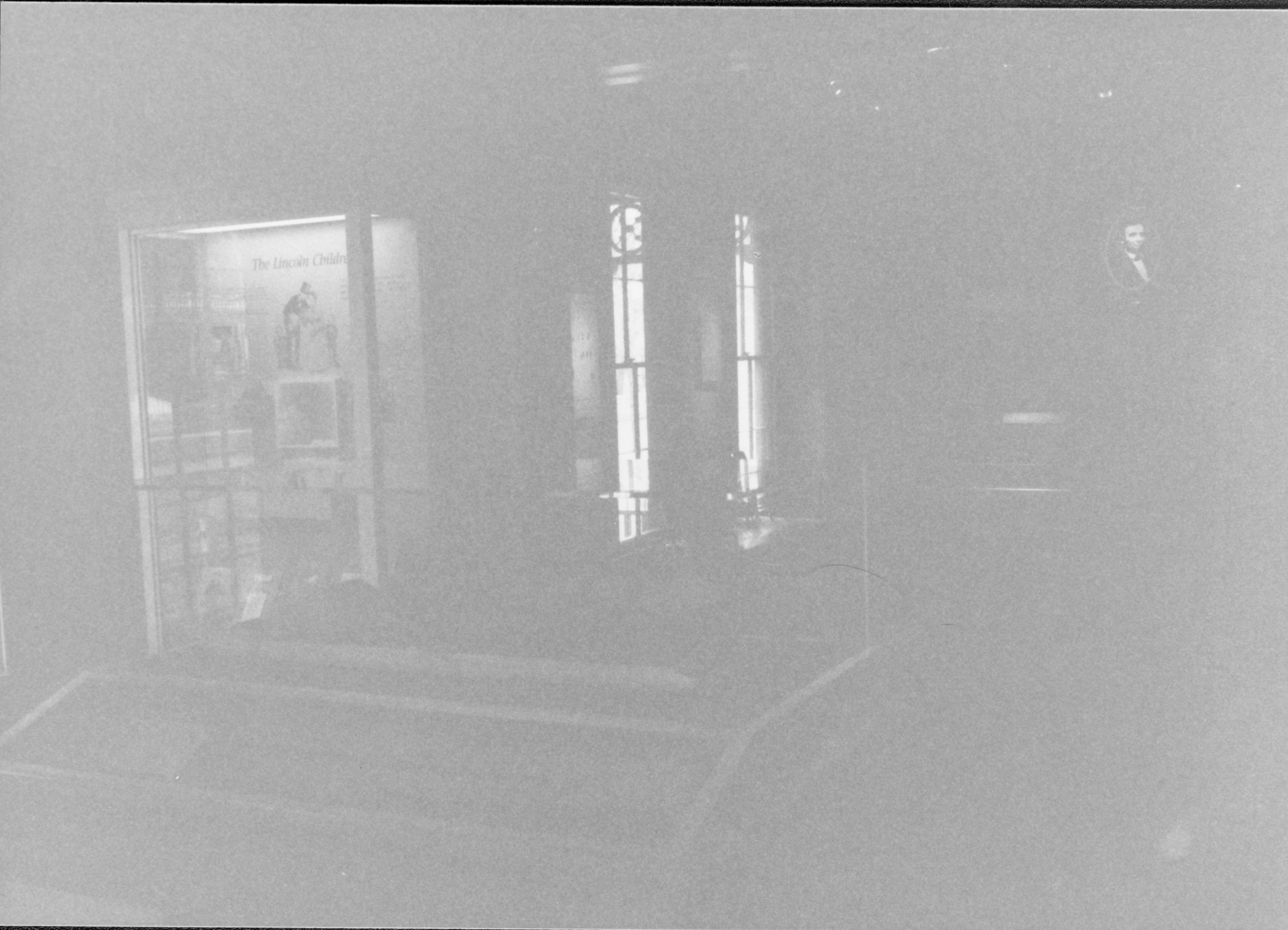 Dean House exhibit Lincoln Home NHS- Dean House exhibit installation Dean House, exhibit