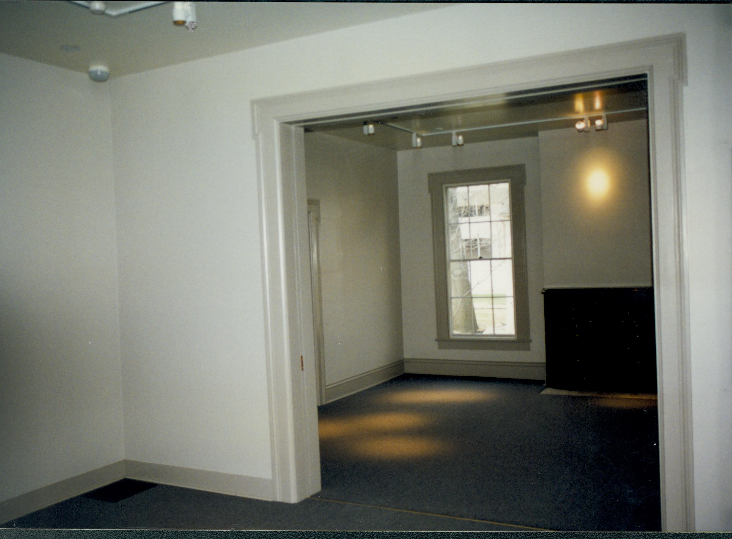 Dean House exhibit Lincoln Home NHS- Dean House exhibit installation Dean House, exhibit