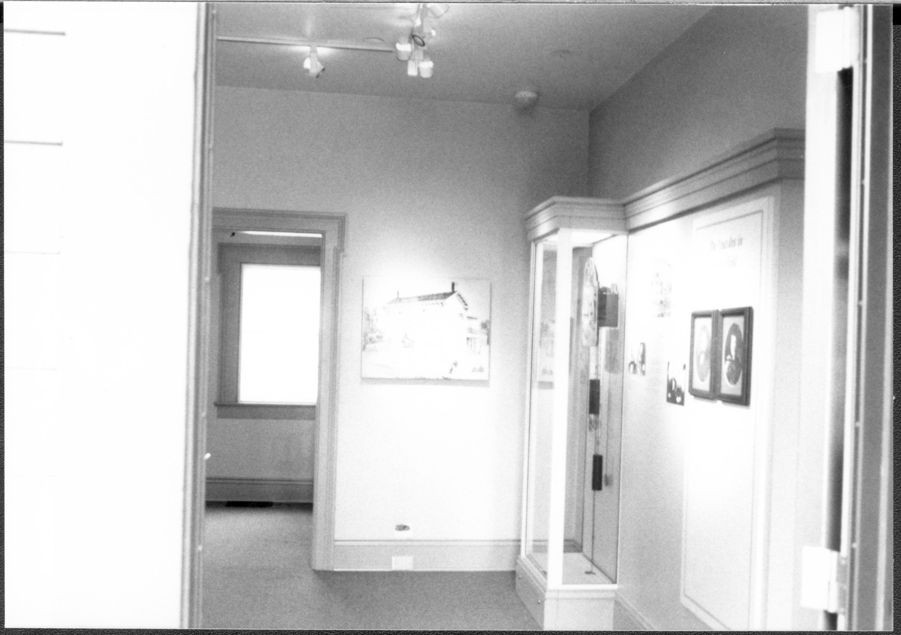 Dean House exhibit Lincoln Home NHS- Dean House exhibit installation Dean House, exhibit