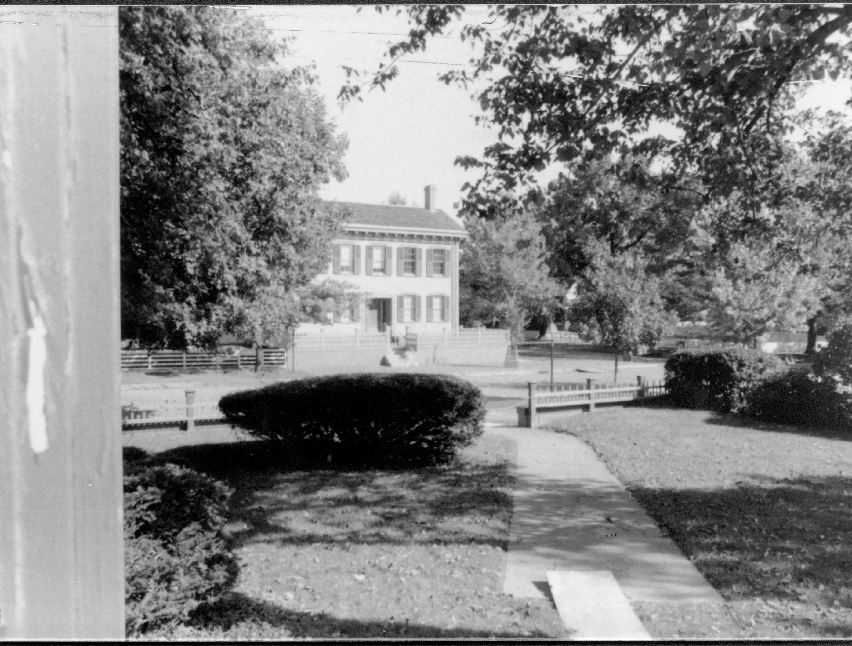 Dean House exterior Lincoln Home NHS- Dean House pic 24 Dean House