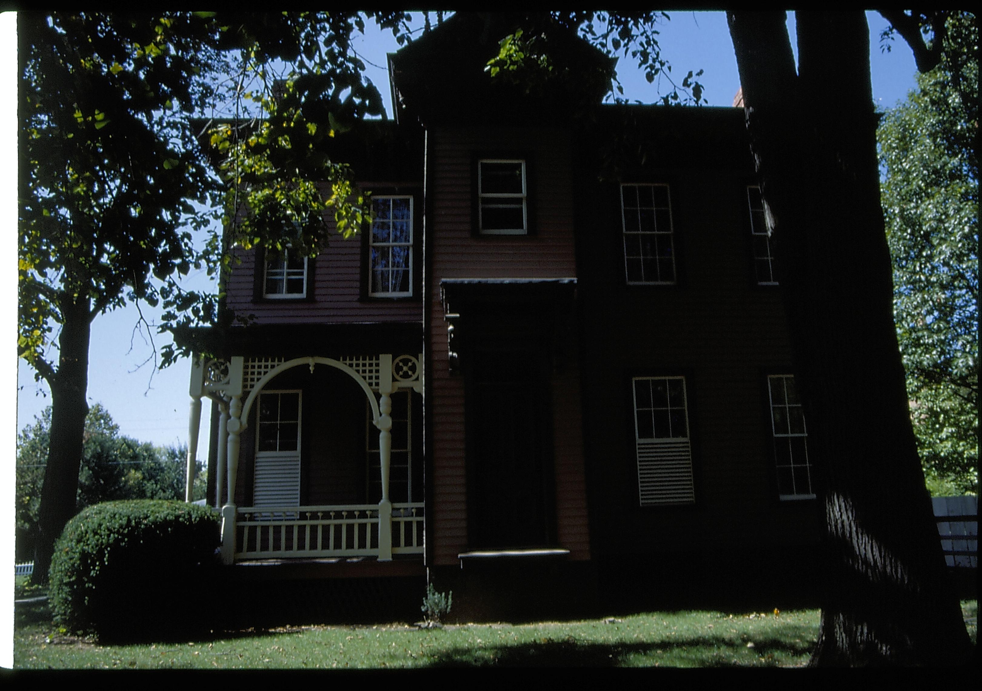Dean House exterior Lincoln Home NHS- Dean House exterior, slide 5 Dean House
