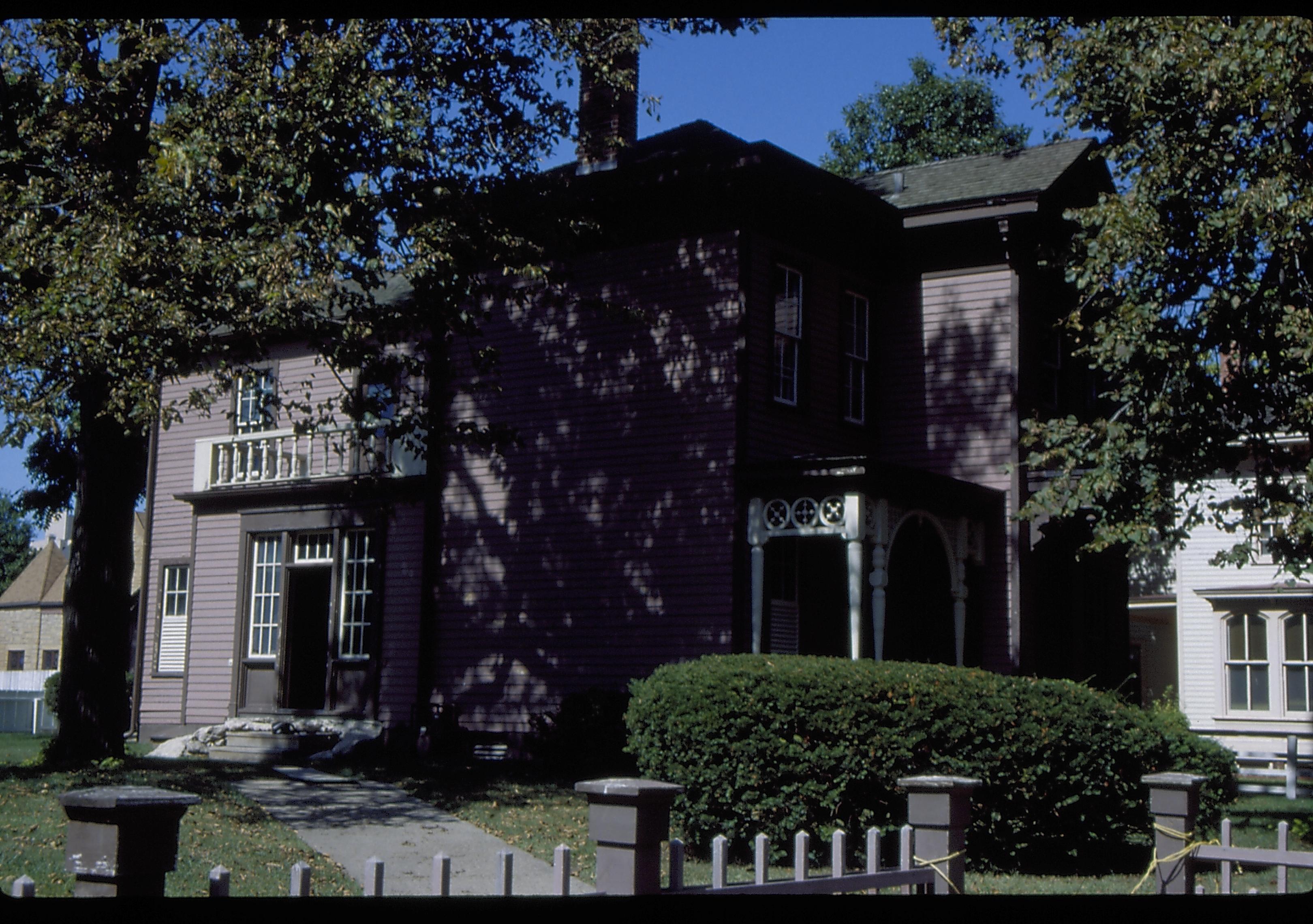 Dean House exterior Lincoln Home NHS- Dean House exterior, slide 4 Dean House