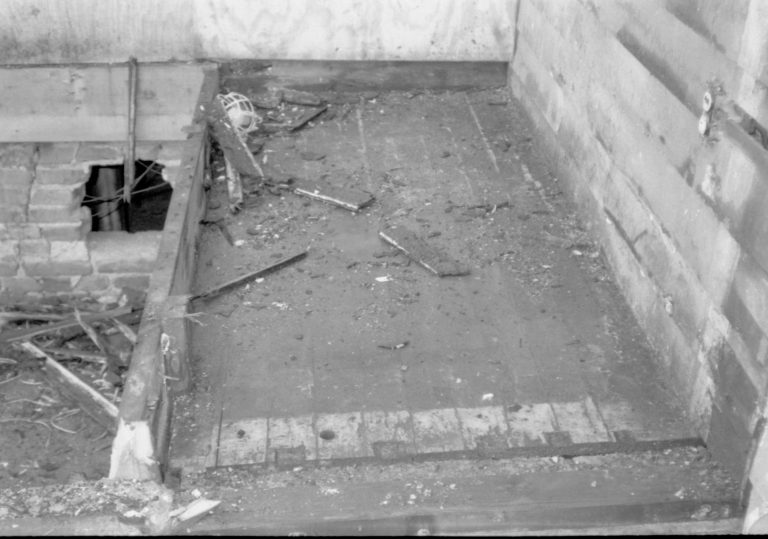 Dean House Lincoln Home NHS- Dean House foundation replacement, 85318 Dean House, foundation