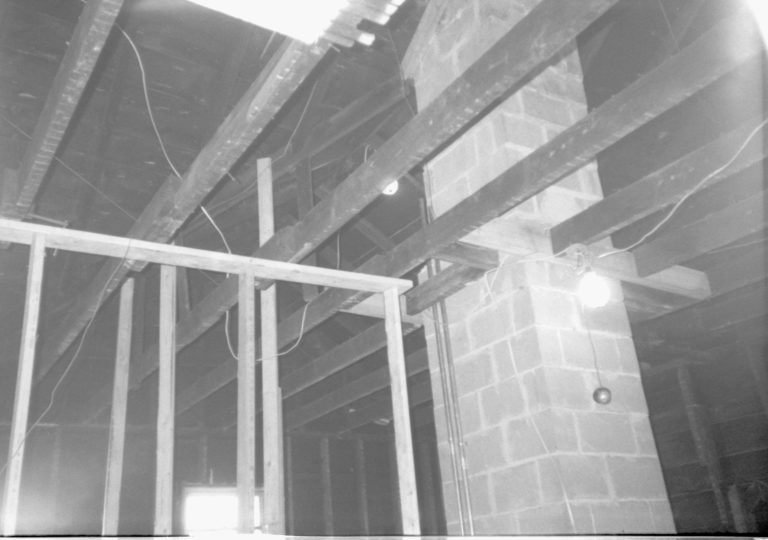 Dean House Lincoln Home NHS- Dean House foundation replacement, 85321 Dean House, foundation