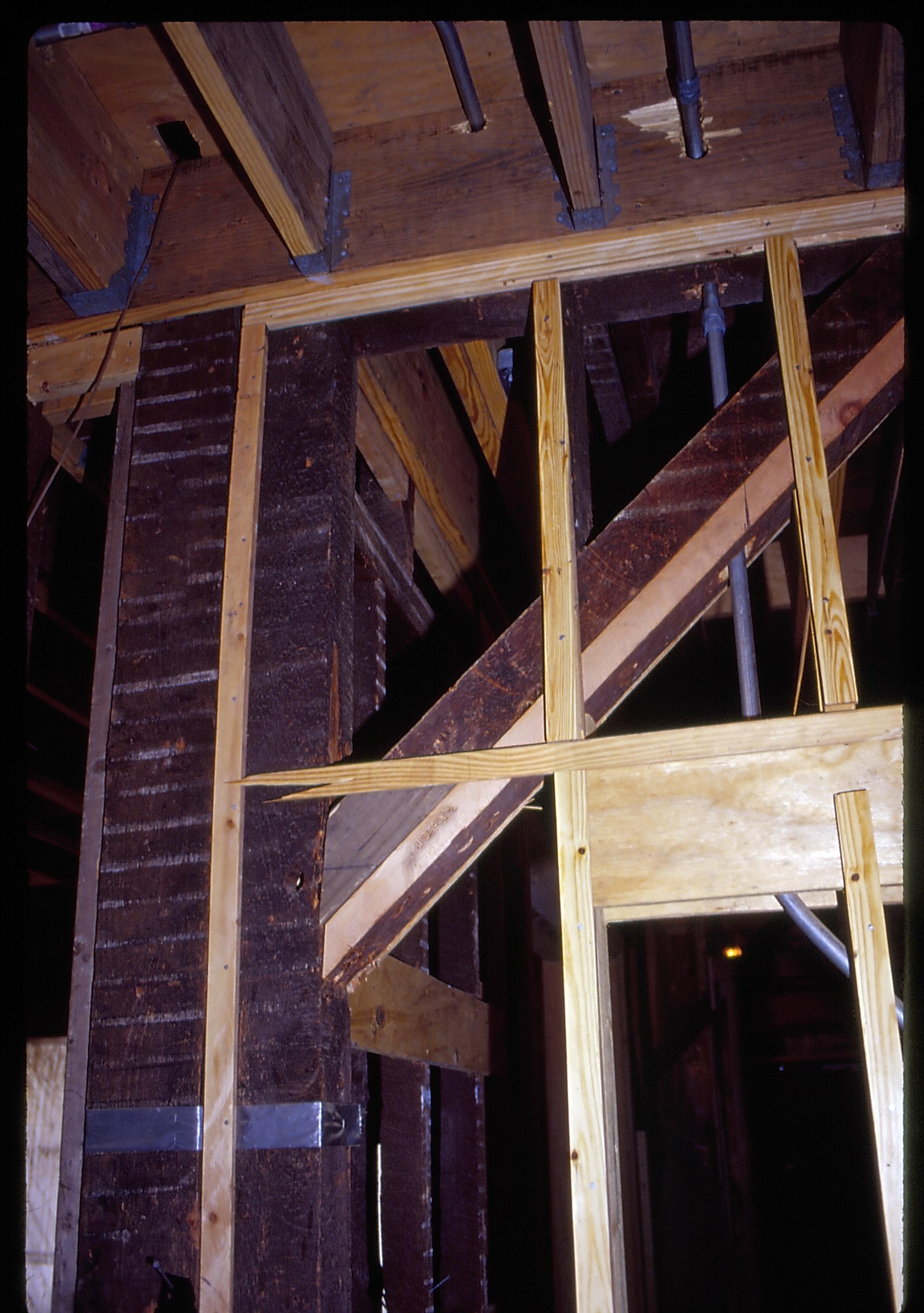 Dean House Lincoln Home NHS- Dean House restoration, 25 Dean House, restoration