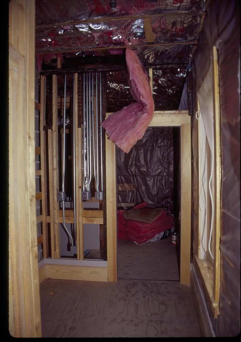 Dean House Lincoln Home NHS- Dean House restoration, 22 Dean House, restoration