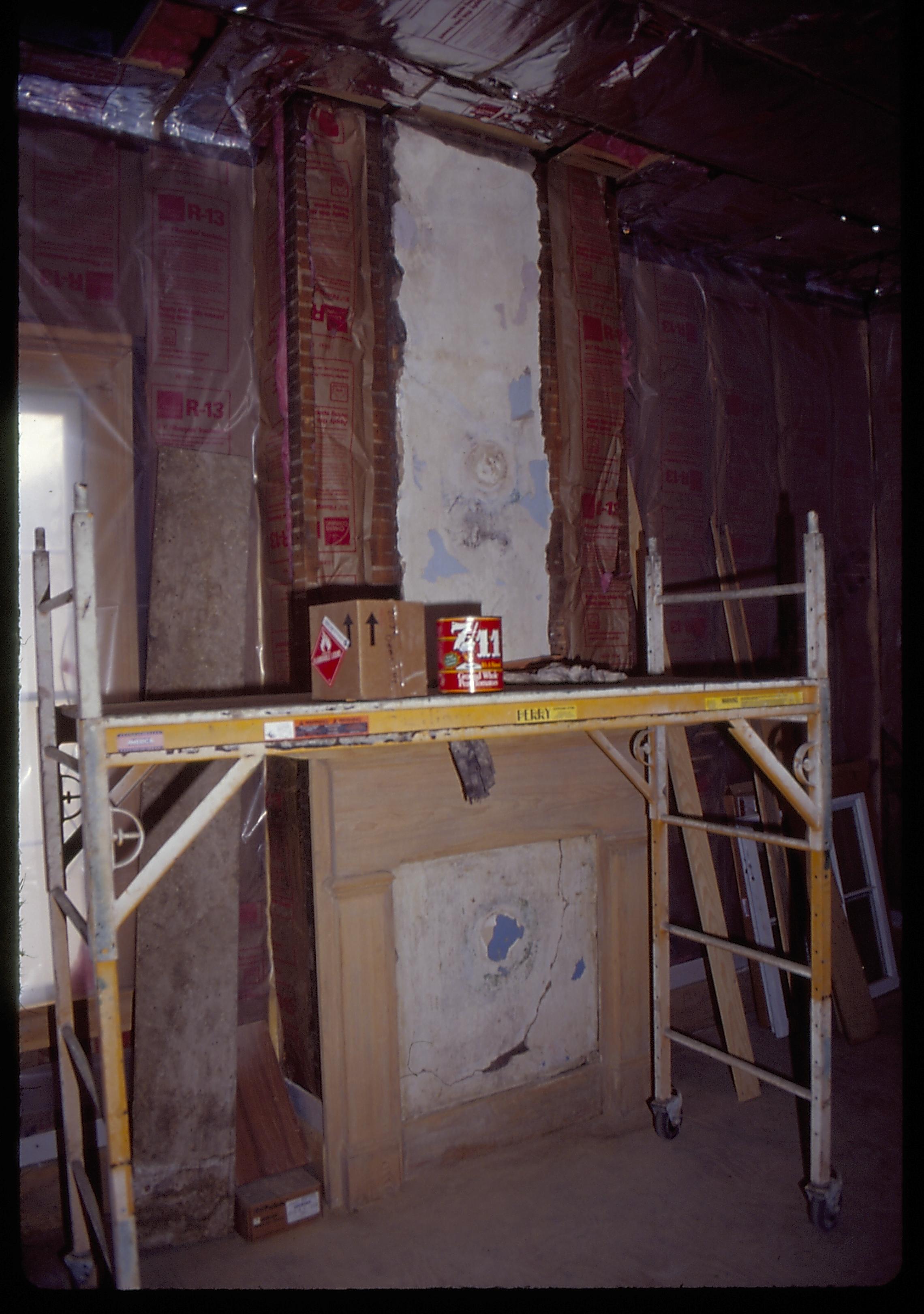 Dean House Lincoln Home NHS- Dean House restoration, 16 Dean House, restoration