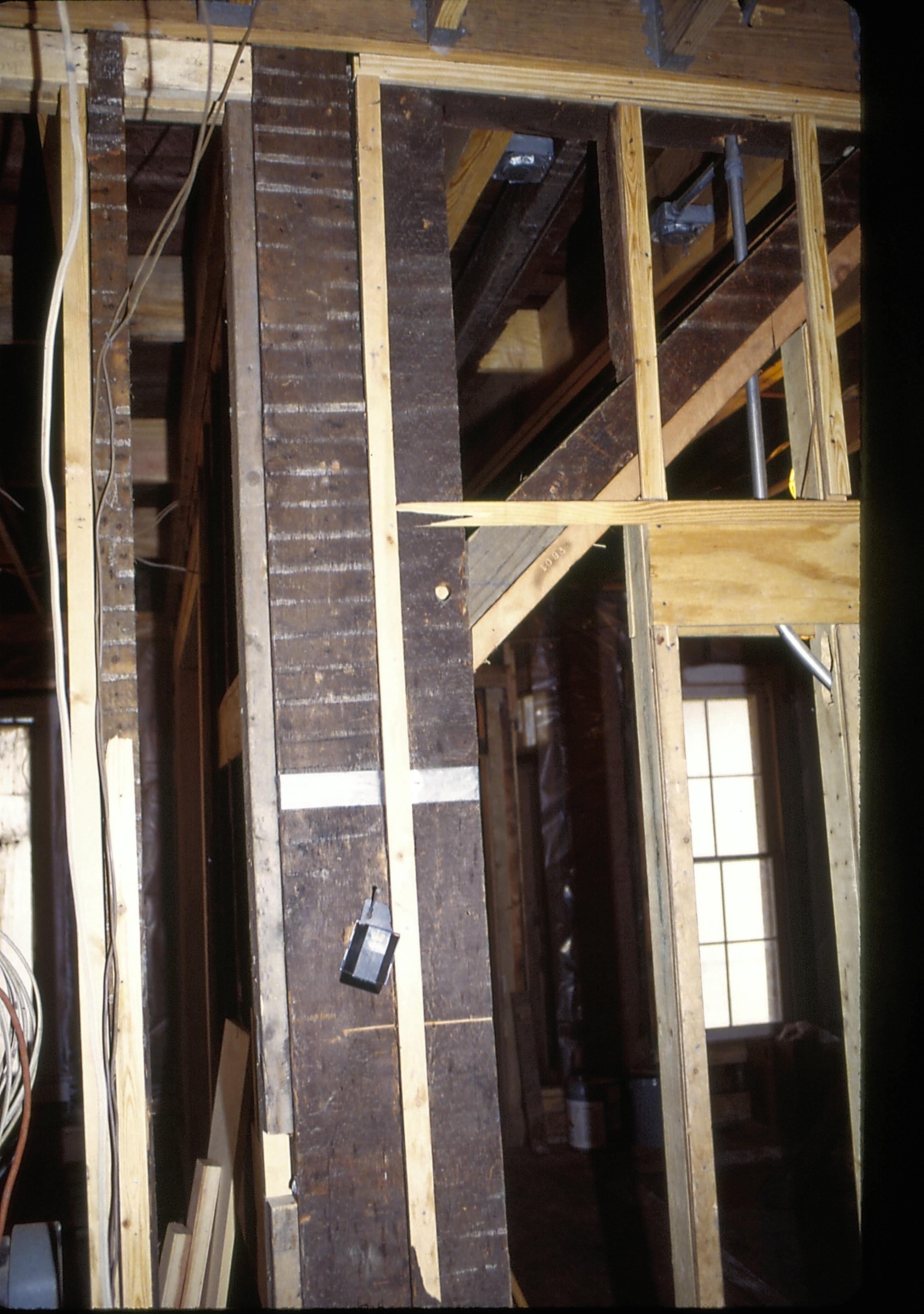 Dean House Lincoln Home NHS- Dean House restoration, 16 Dean House, restoration