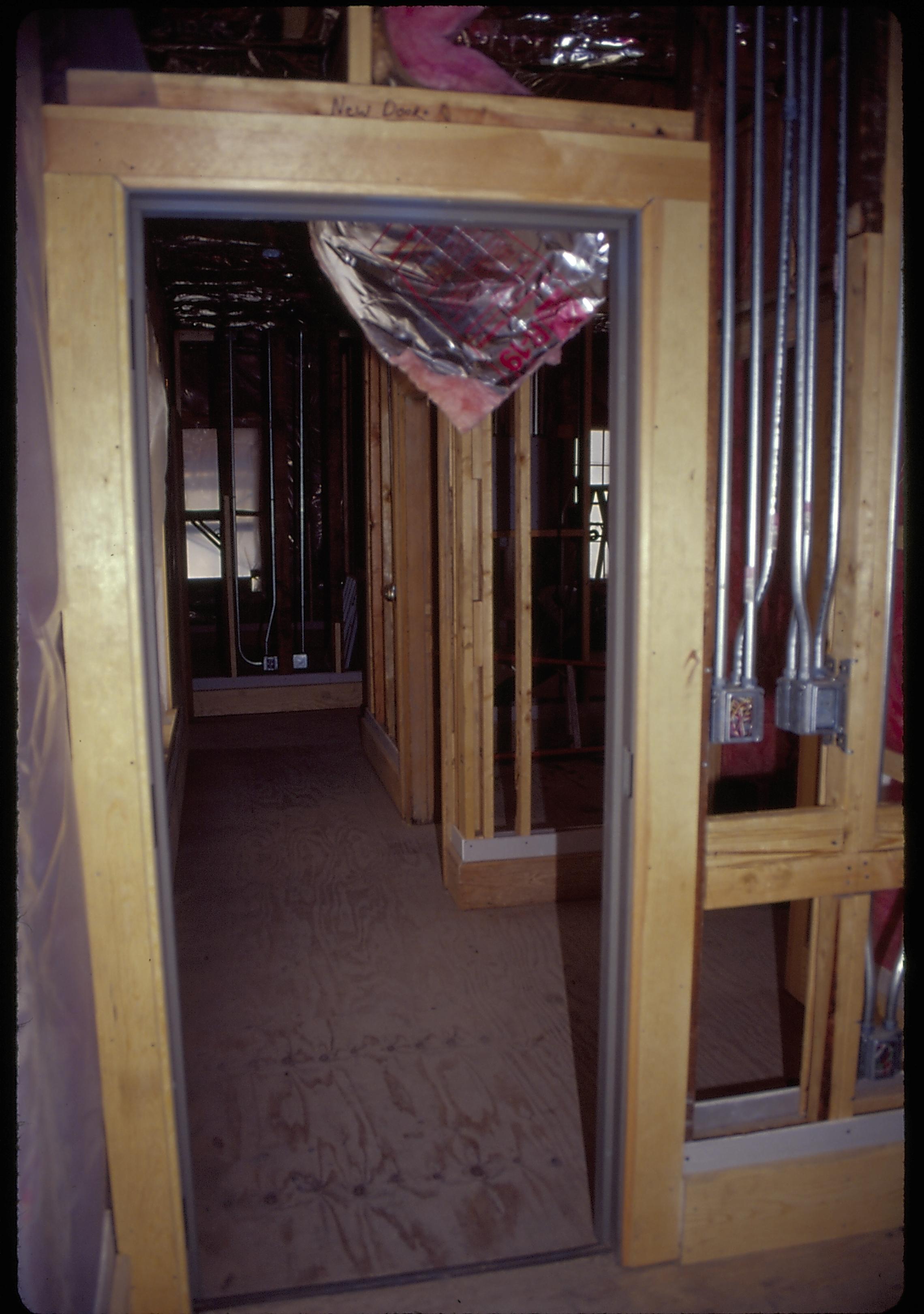 Dean House Lincoln Home NHS- Dean House restoration, 15 Dean House, restoration