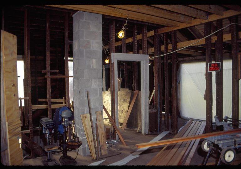 Dean House Lincoln Home NHS- Dean House, 12 Dean House, restoration