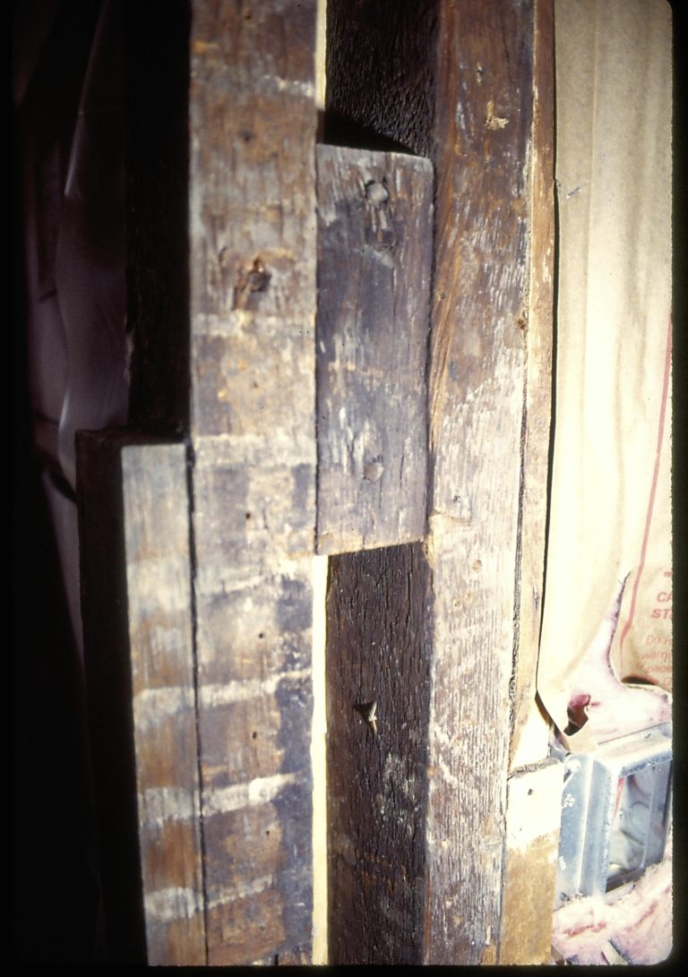 Dean House Lincoln Home NHS- Dean House restoration, 12 Dean House, restoration