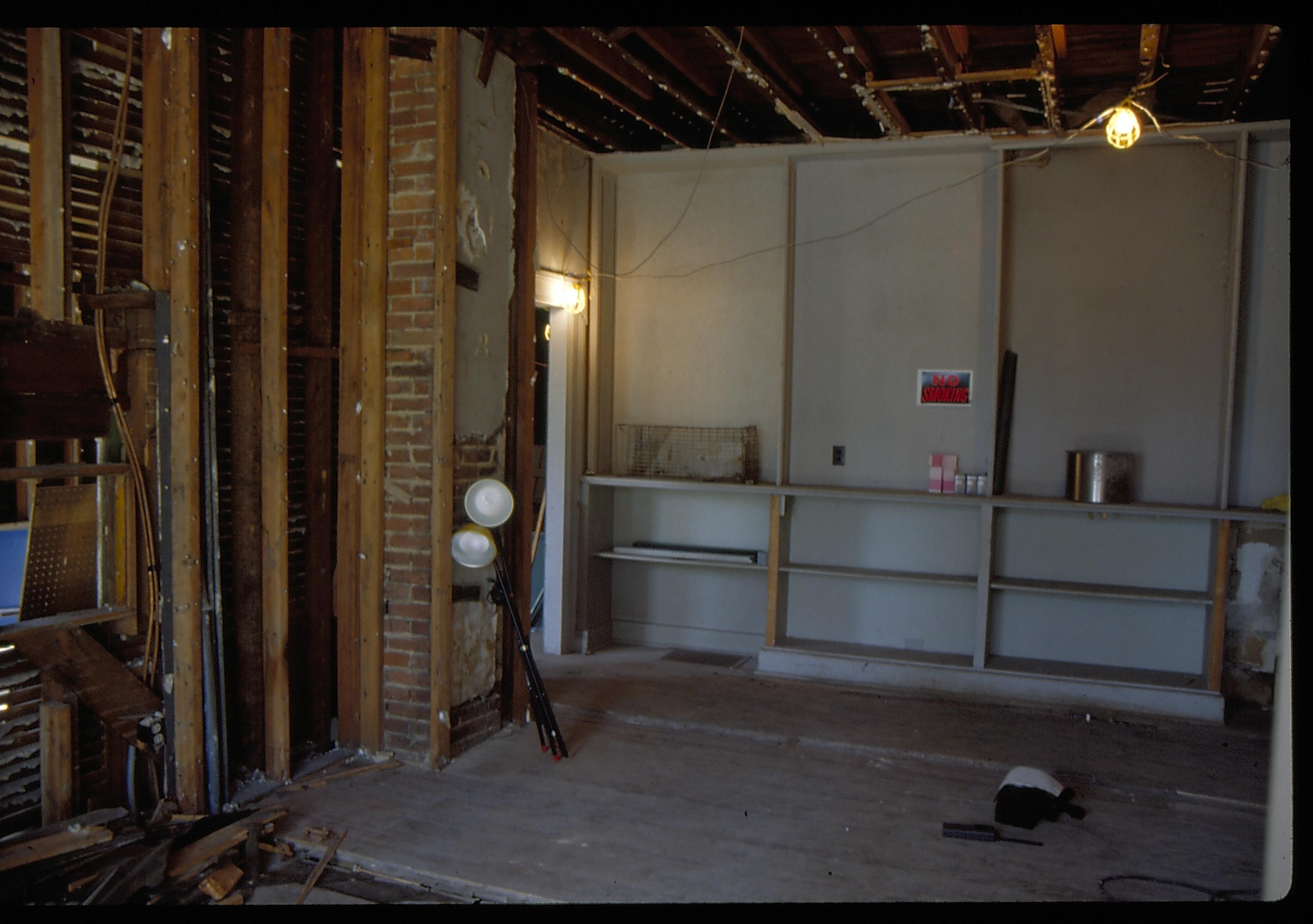 Dean House Lincoln Home NHS- Dean House restoration, 6 Dean House, restoration