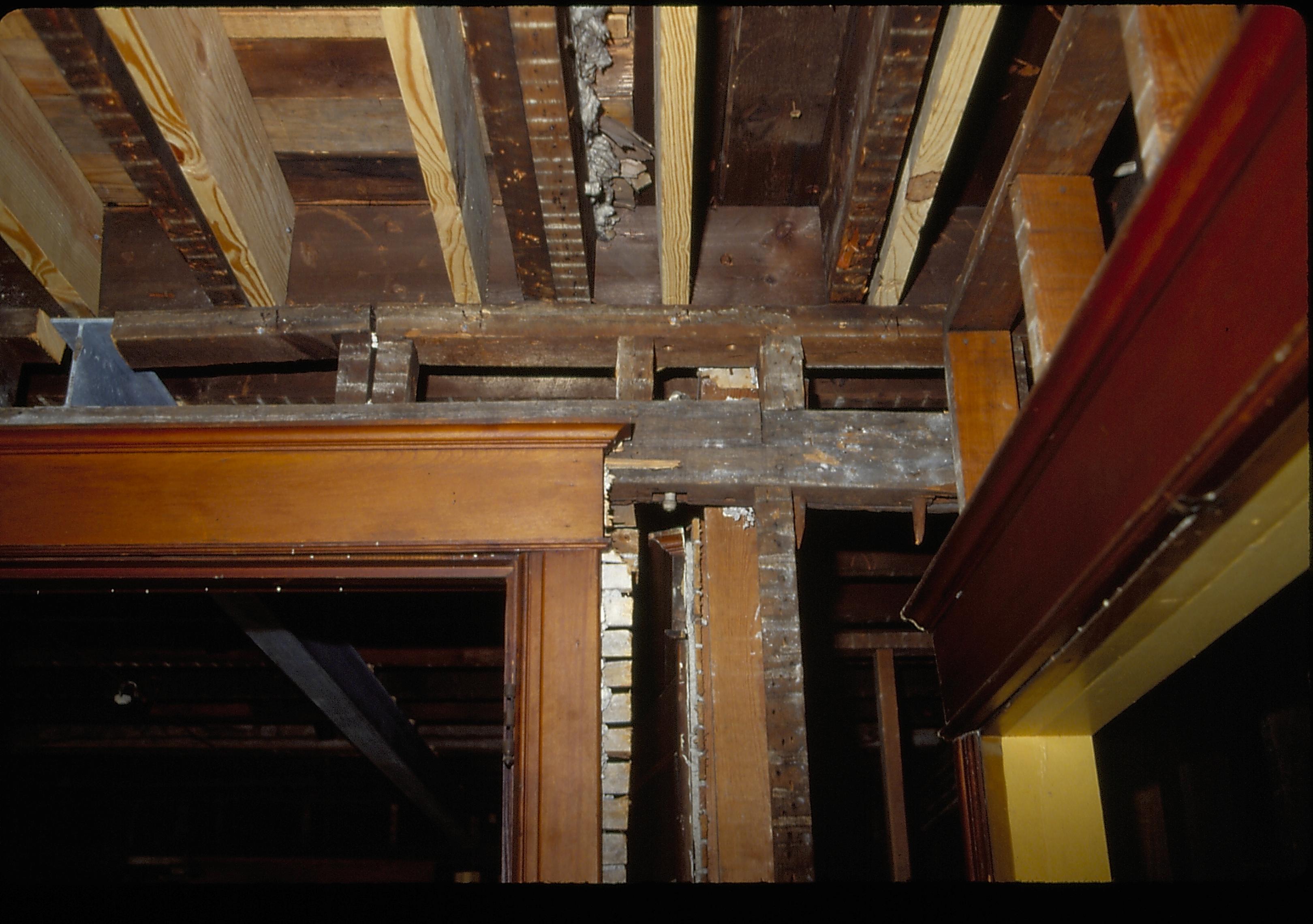 Dean House Lincoln Home NHS- Dean House restoration, 9 Dean House, restoration