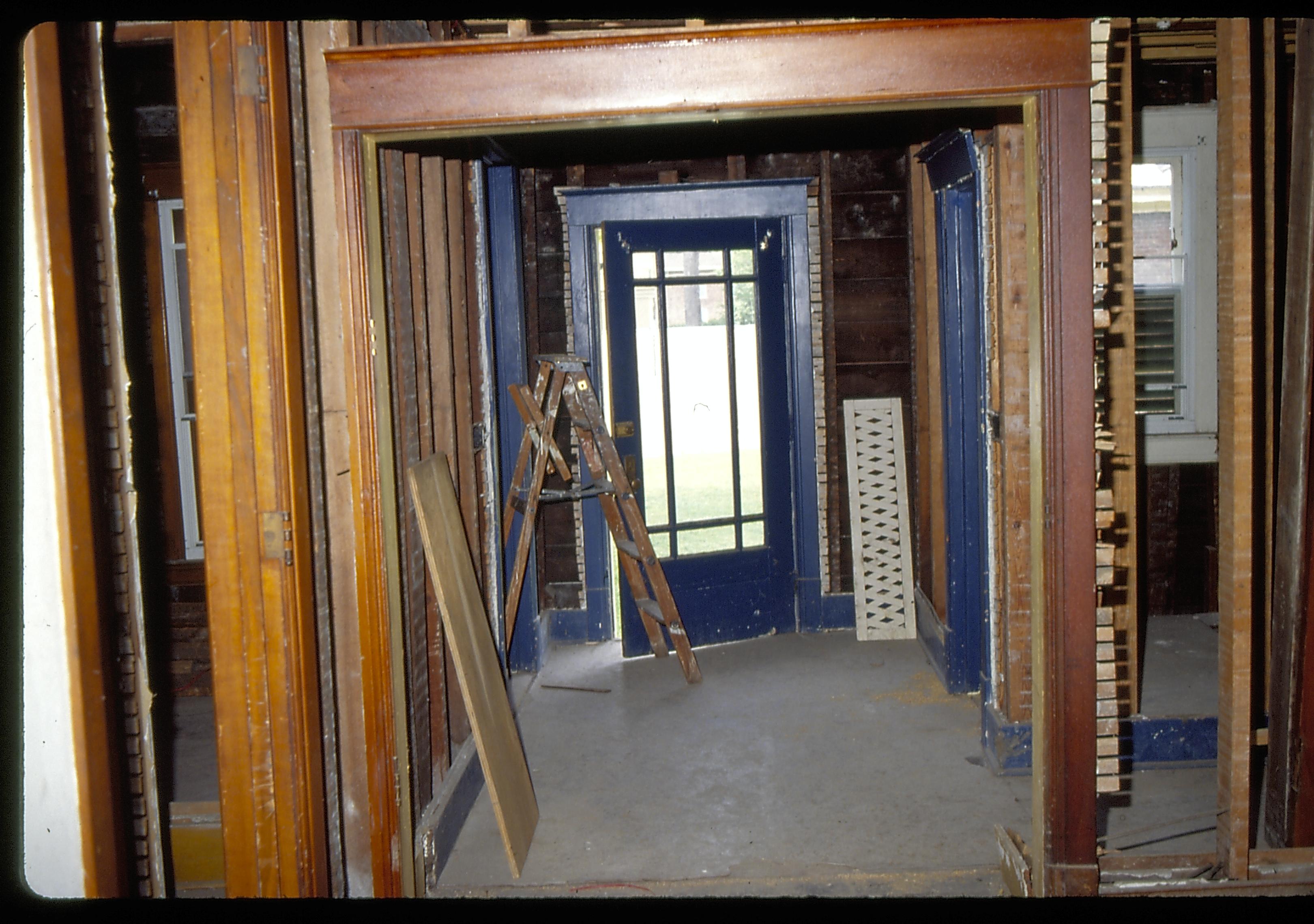 Dean House Lincoln Home NHS- Dean House, 22 Dean House, restoration