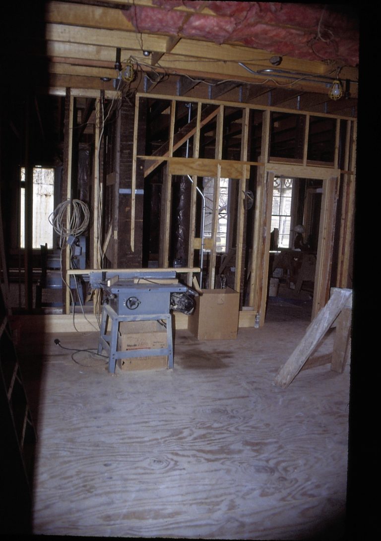 Dean House Lincoln Home NHS- Dean House, 3 Dean House, restoration