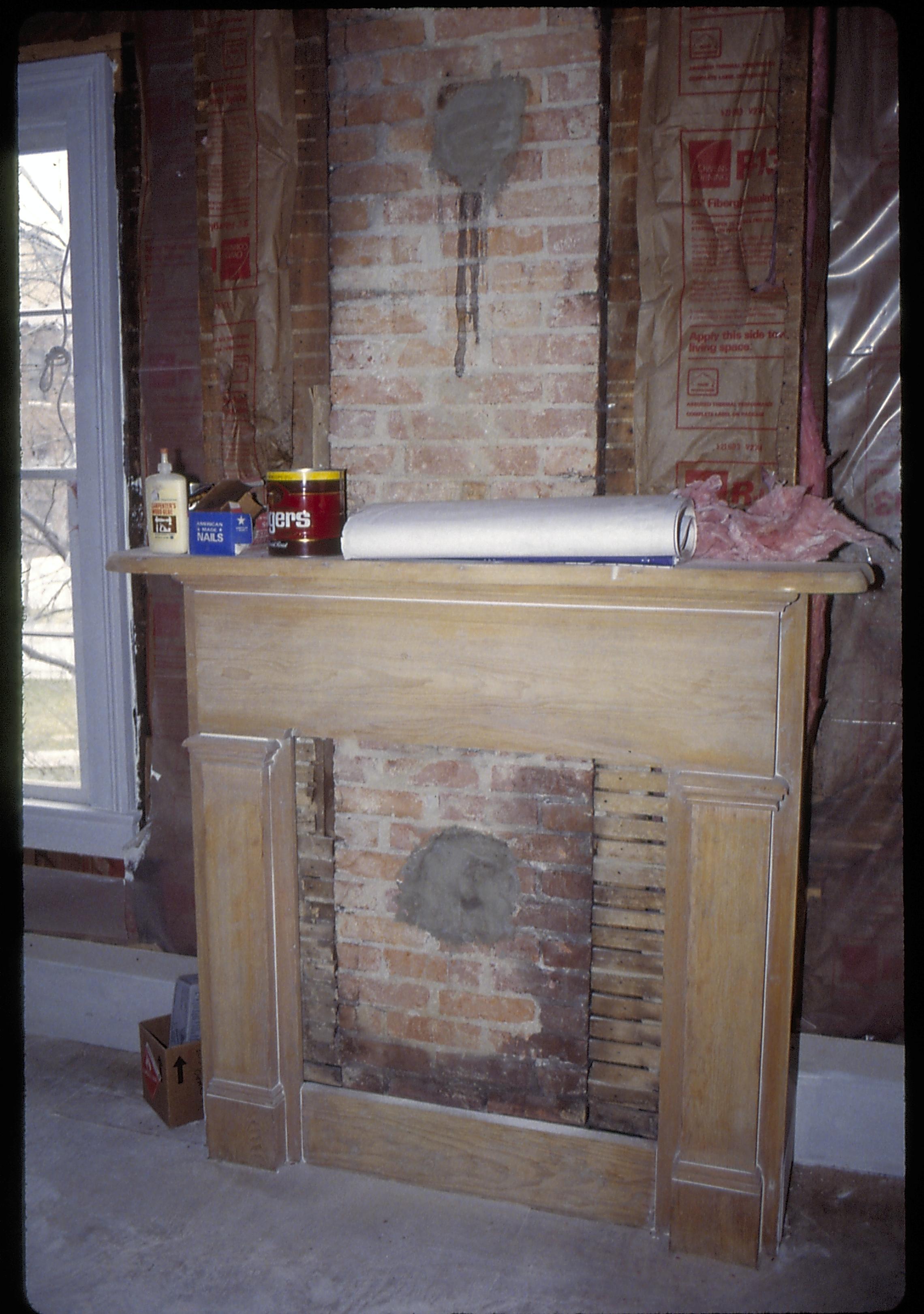 Dean House, upstairs Lincoln Home NHS- Dean House restoration, 7 Dean House, restoration