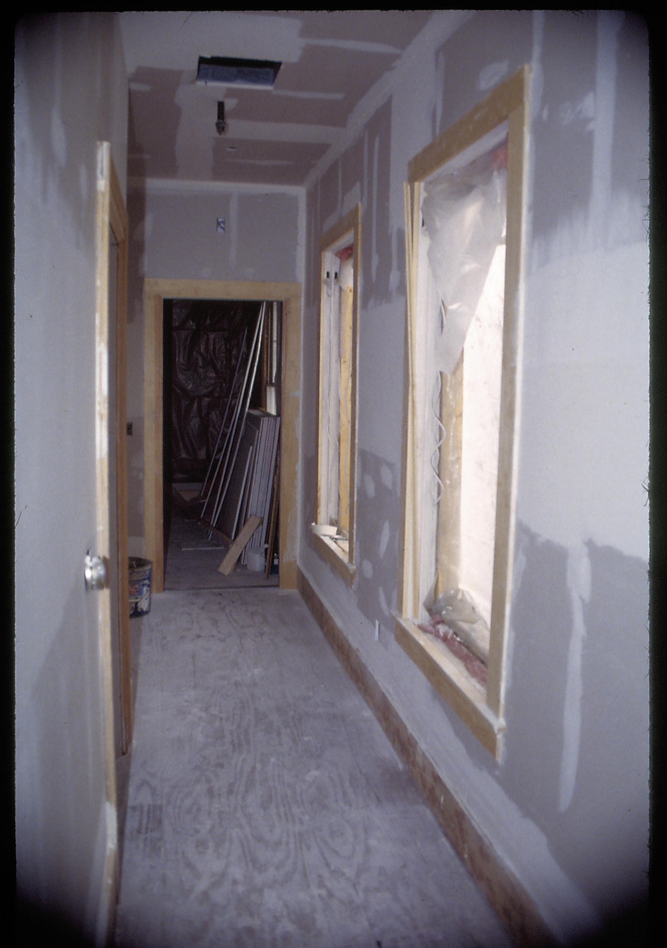 Dean House Lincoln Home NHS- Dean House restoration, 12 Dean House, restoration