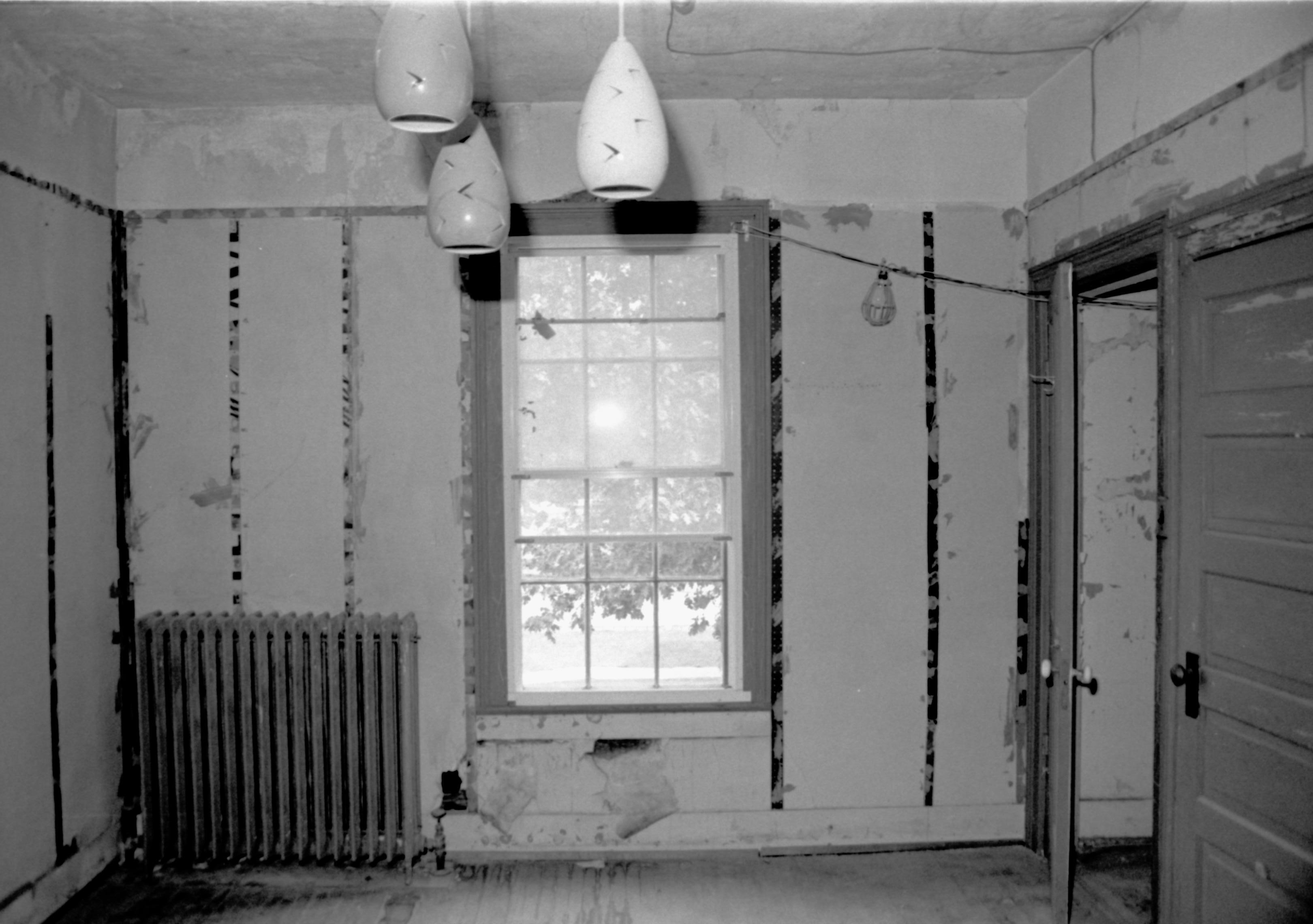 Dean House Lincoln Home NHS- Dean House pre-restoration Dean House, restoration